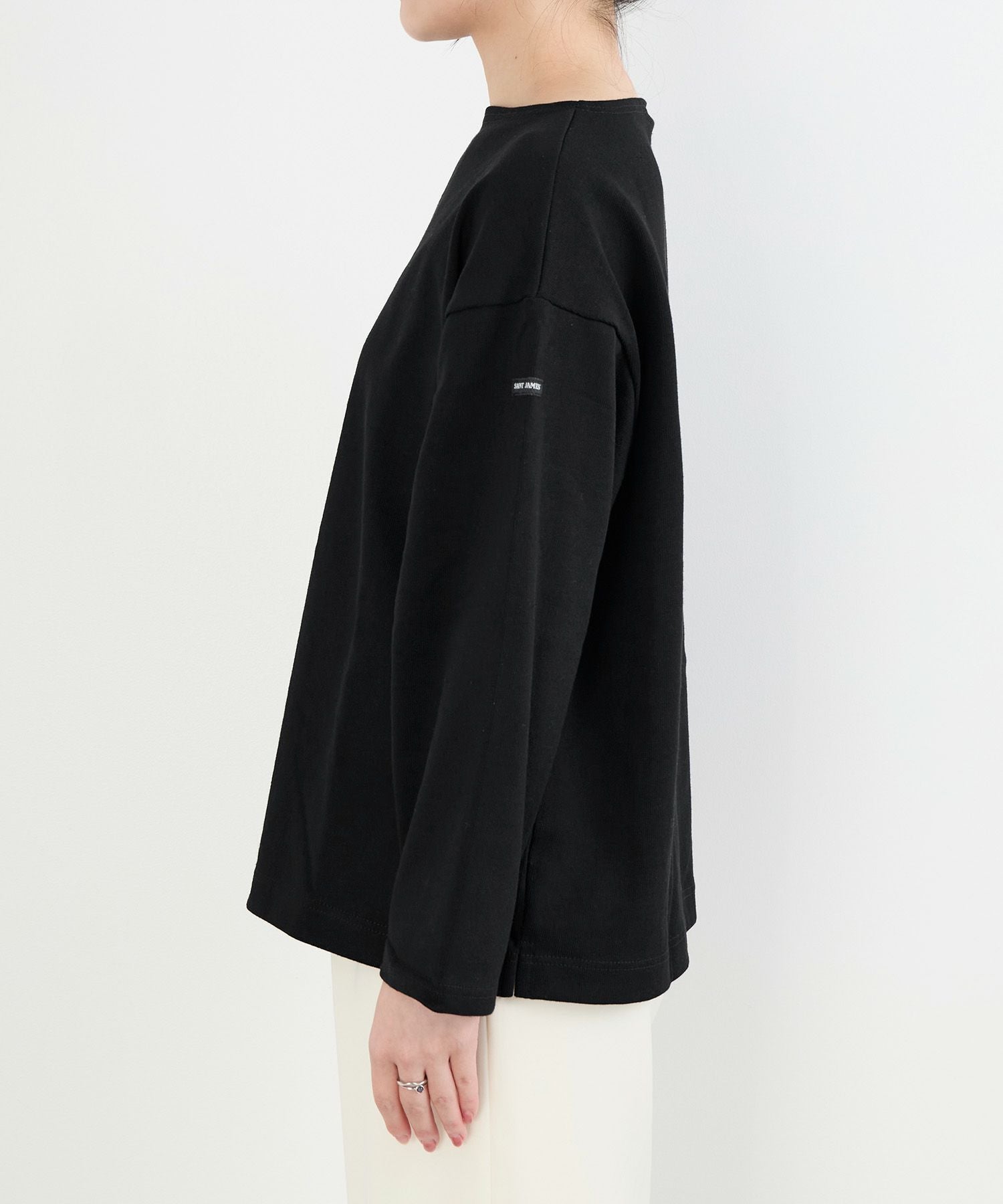 SAINT JAMES】ルーズドロップカットソー-OUESSANT LOOSE/0325309001 SAINT JAMES】ルーズドロップカットソー-OUESSANT LOOSE/0325309001