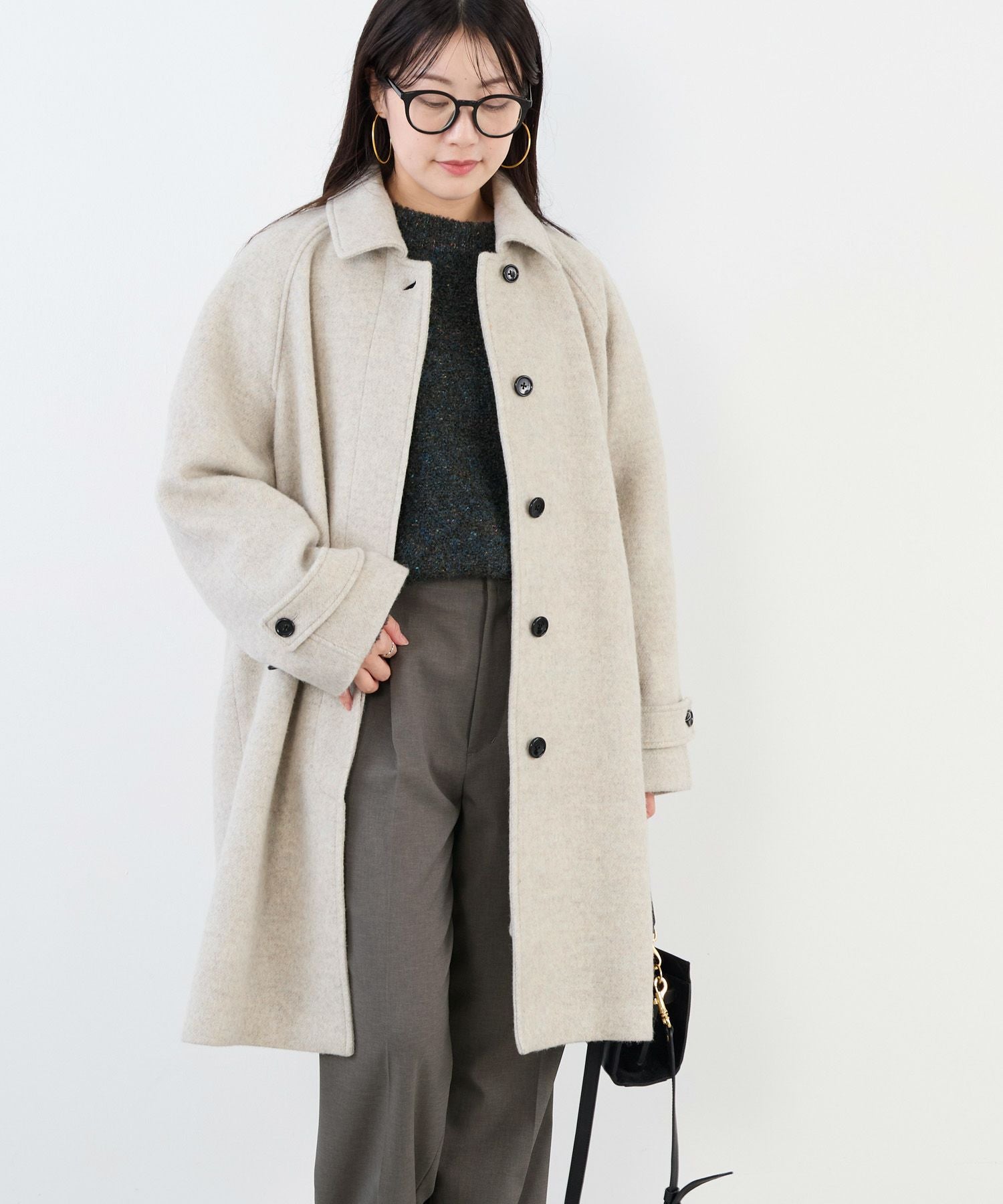 30%off]ステンカラーウールコート/0125407354 | MICA&DEAL ONLINE STORE