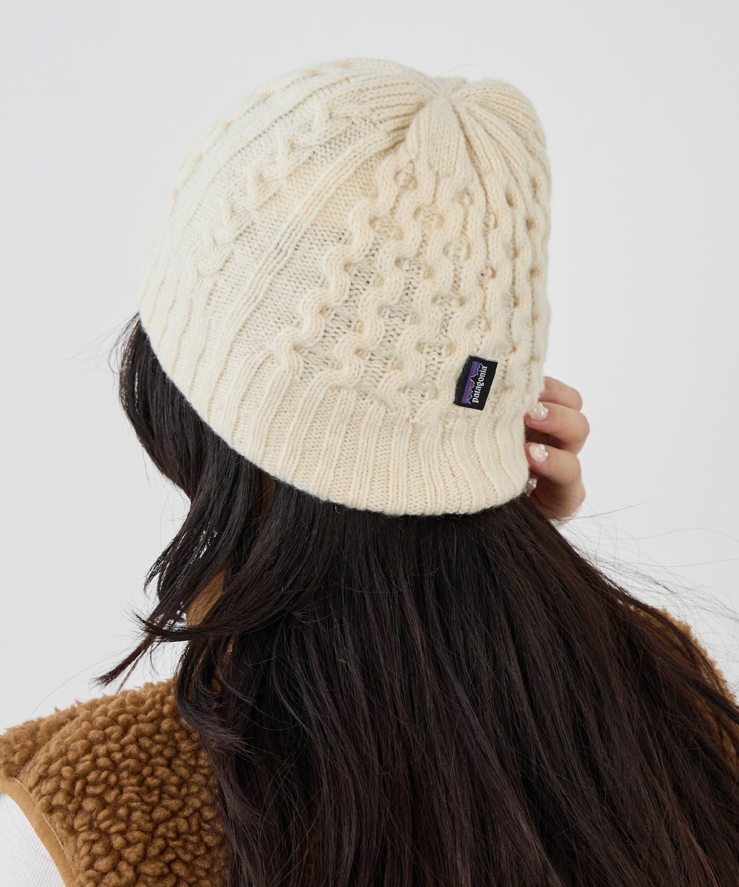 patagonia ラブルビーニー　つば付き ニット帽　ビーニー ２点セット patagonia】コースタルケーブルビーニー-Coastal Cable Beanie