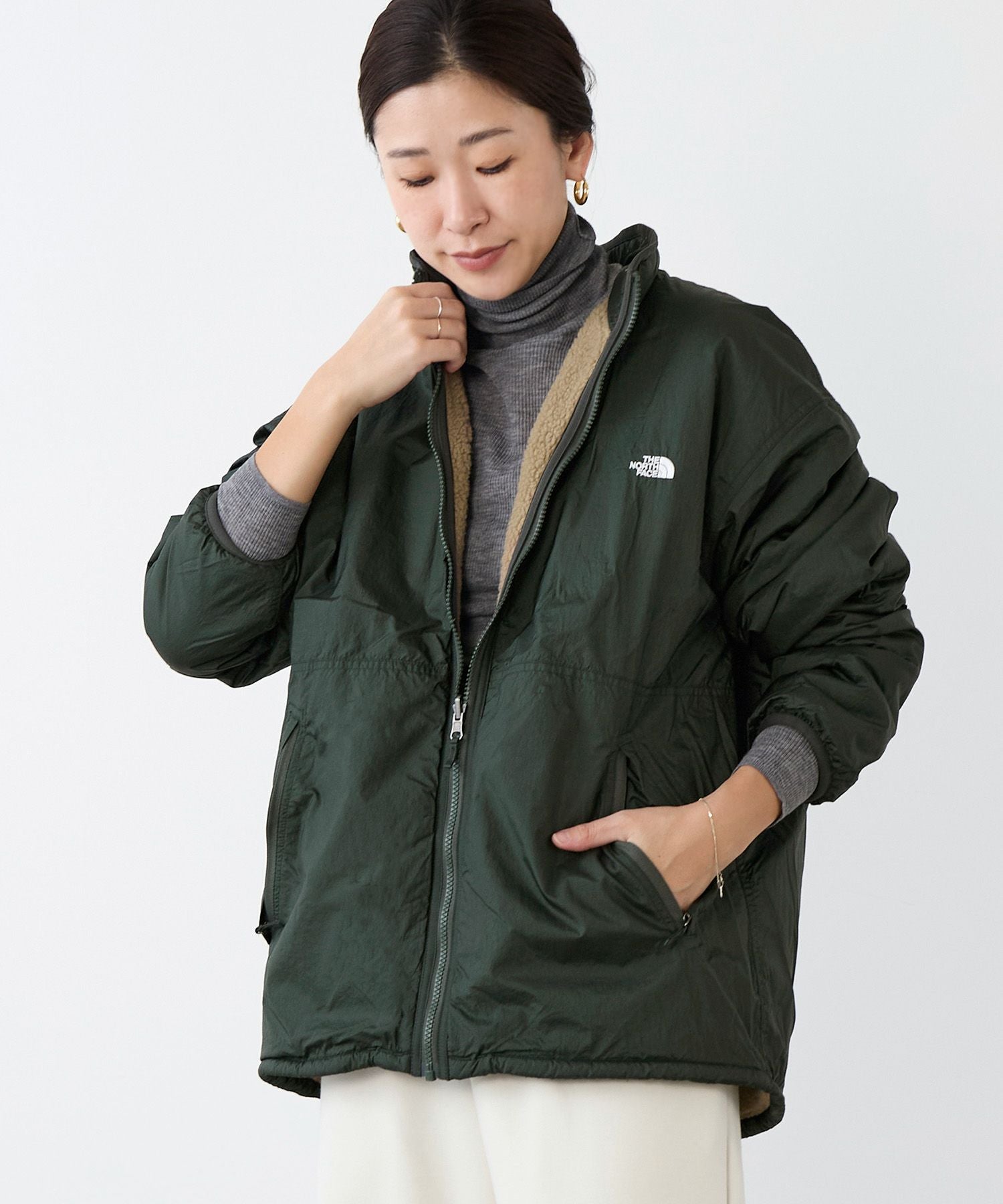 THE NORTH FACE】リバーシブル エクストリーム パイル フリース