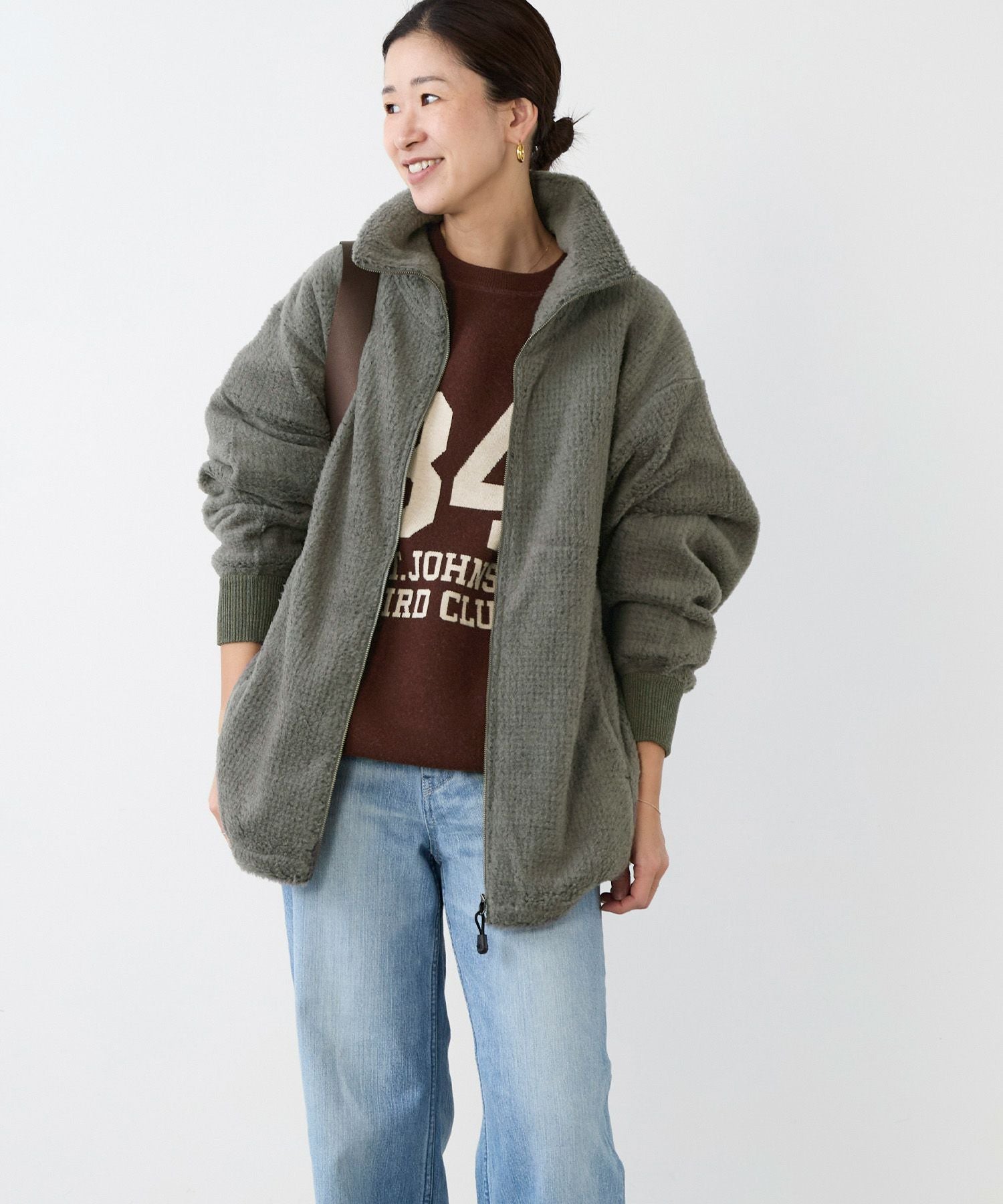 THE NORTH FACE PURPLE LABEL】ウールフリースジップアップセーター THE NORTH FACE PURPLE LABEL】ウールフリースジップアップセーター