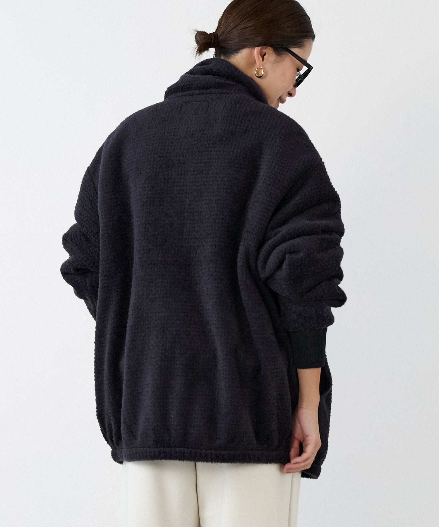 THE NORTH FACE PURPLE LABEL】ウールフリースジップアップセーター