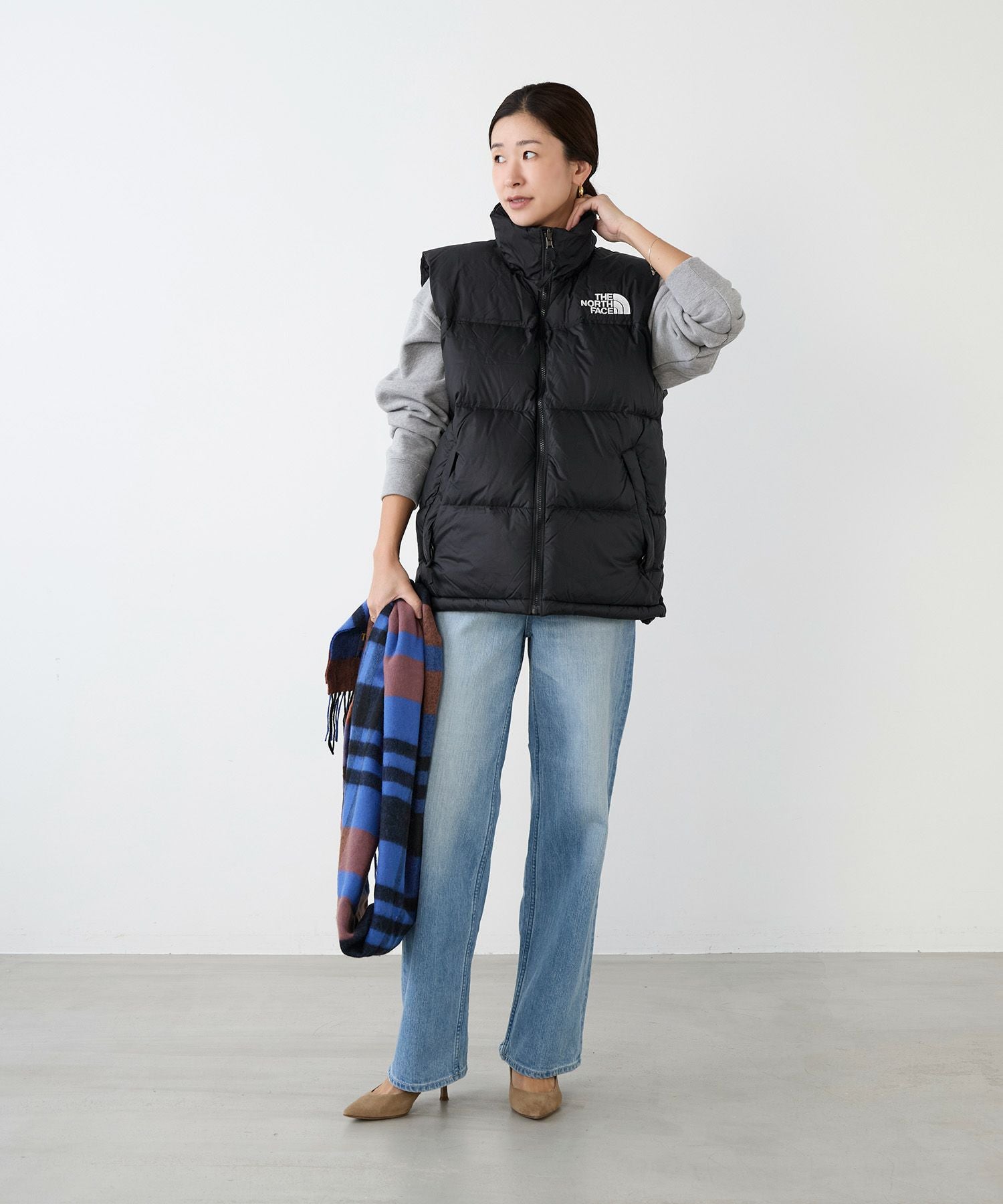 【ブロッコリー】THE NORTH FACE Nuptse ダウンベスト 楽天市場】ノースフェイス ヌプシ ダウンベスト（カラーブルー）の通販