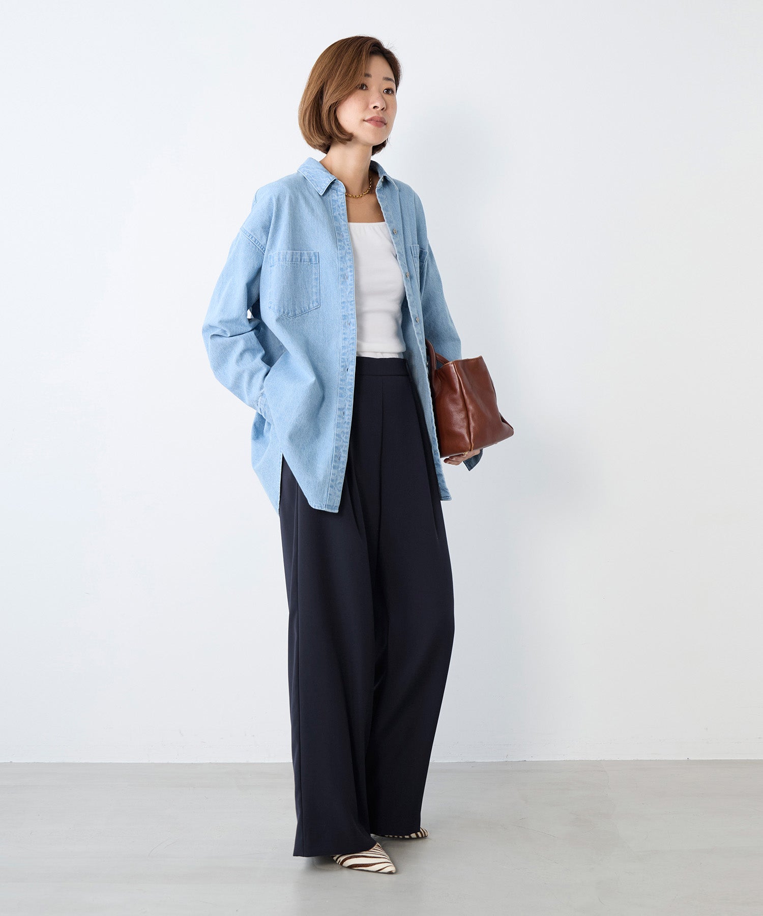 シルキーストレートワイドパンツ | MICA&DEAL ONLINE STORE