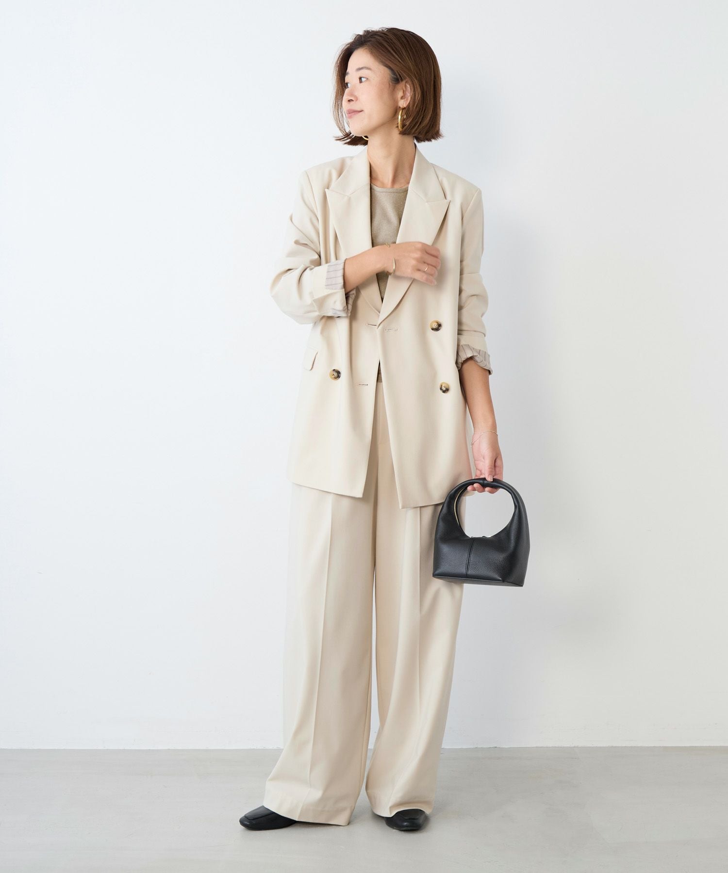 ドライタッチワンタックパンツ | MICA&DEAL ONLINE STORE