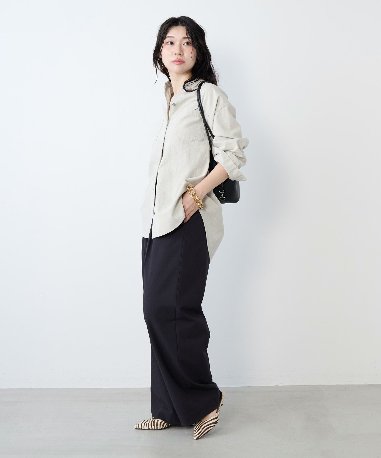 ドライタッチワンタックパンツ | MICA&DEAL ONLINE STORE
