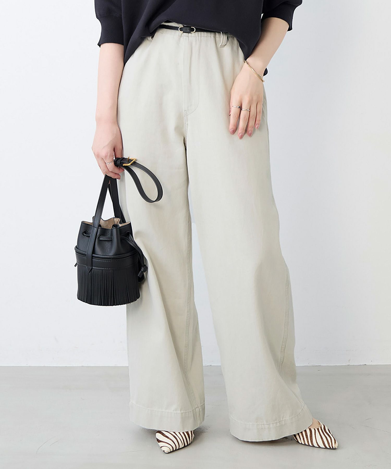 30%off]バギーライクワイドパンツ | MICA&DEAL ONLINE STORE
