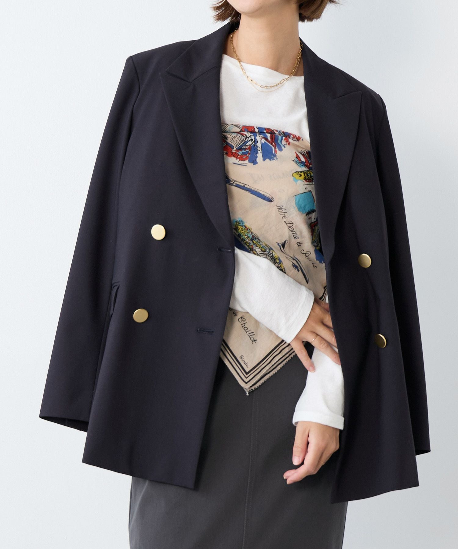 ドライタッチダブルジャケット | MICA&DEAL ONLINE STORE