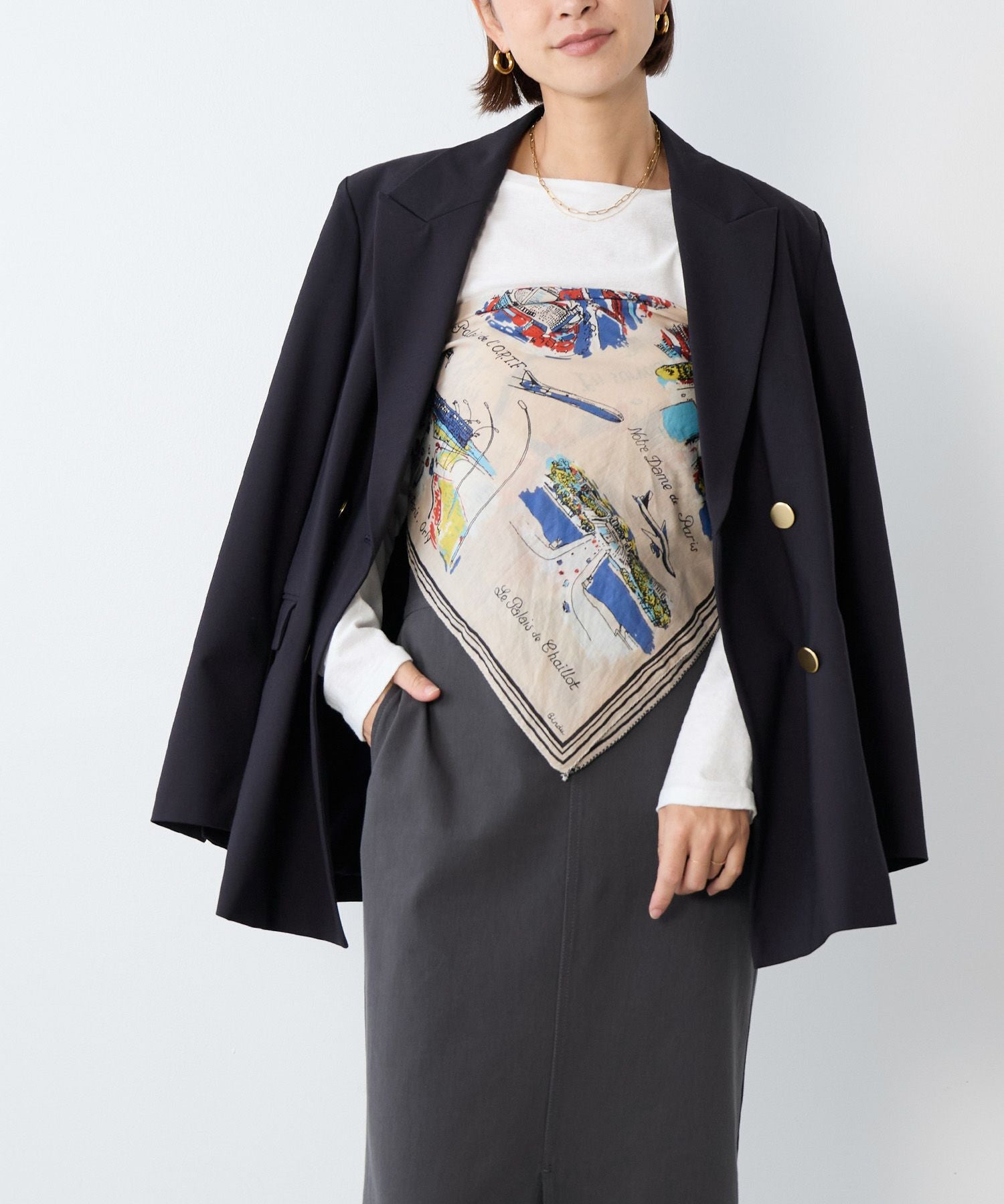 ドライタッチダブルジャケット | MICA&DEAL ONLINE STORE