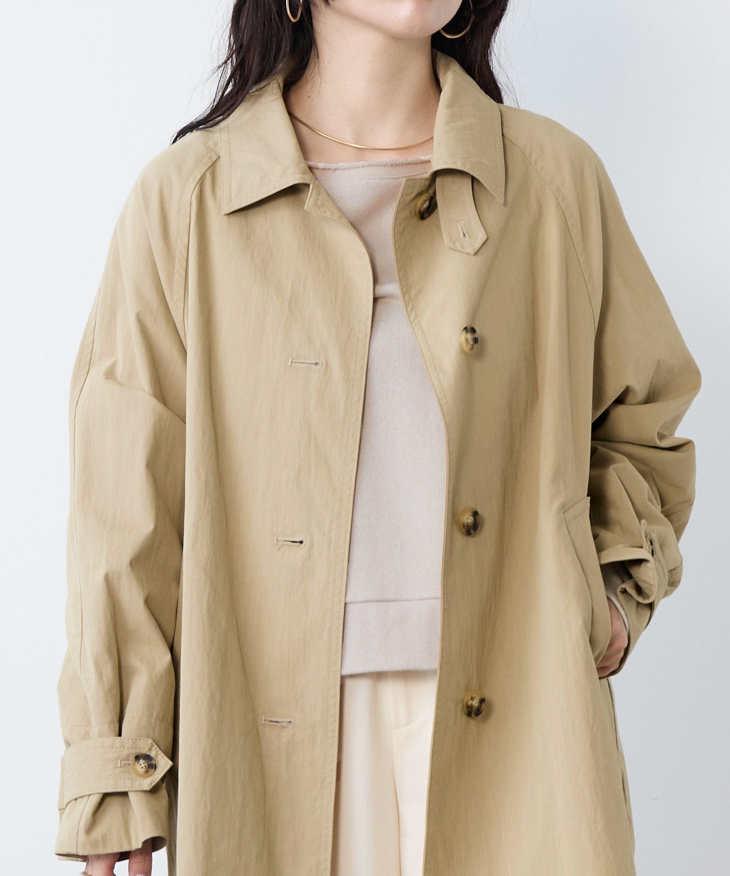 ステンカラーハーフコート | MICA&DEAL ONLINE STORE