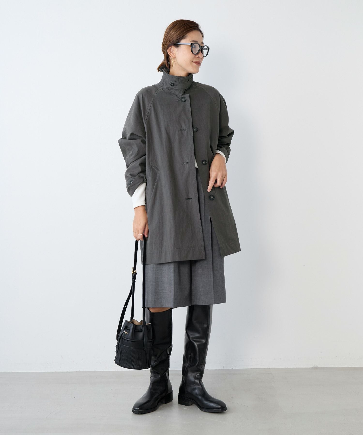 ステンカラーハーフコート | MICA&DEAL ONLINE STORE