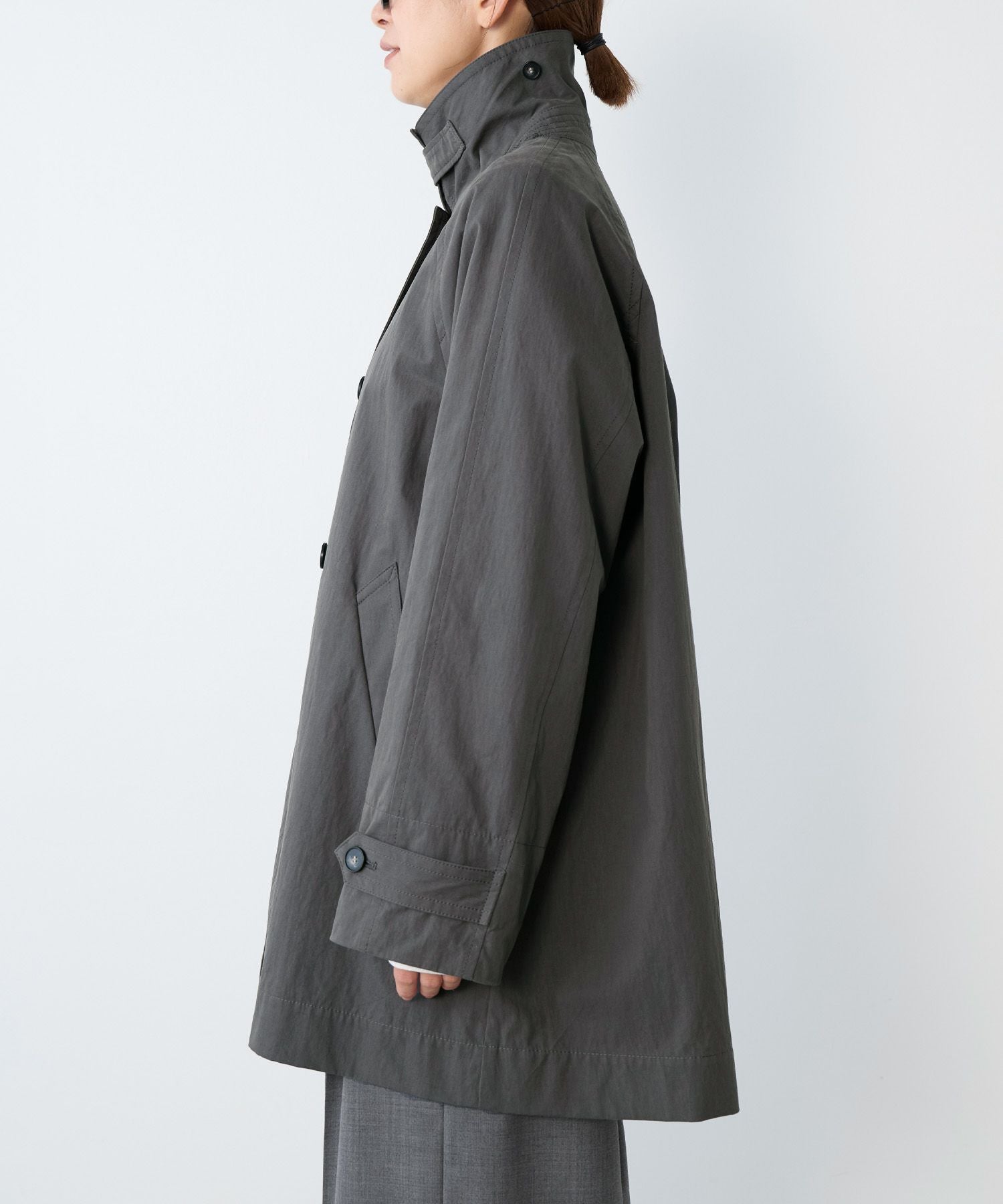 ステンカラーハーフコート | MICA&DEAL ONLINE STORE