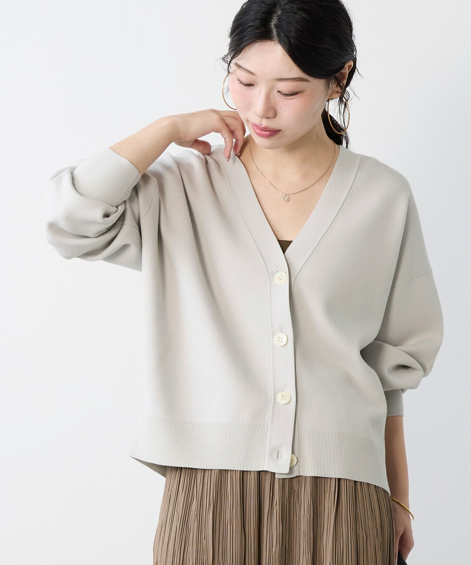 ミラノリブショートカーディガン | MICA&DEAL ONLINE STORE