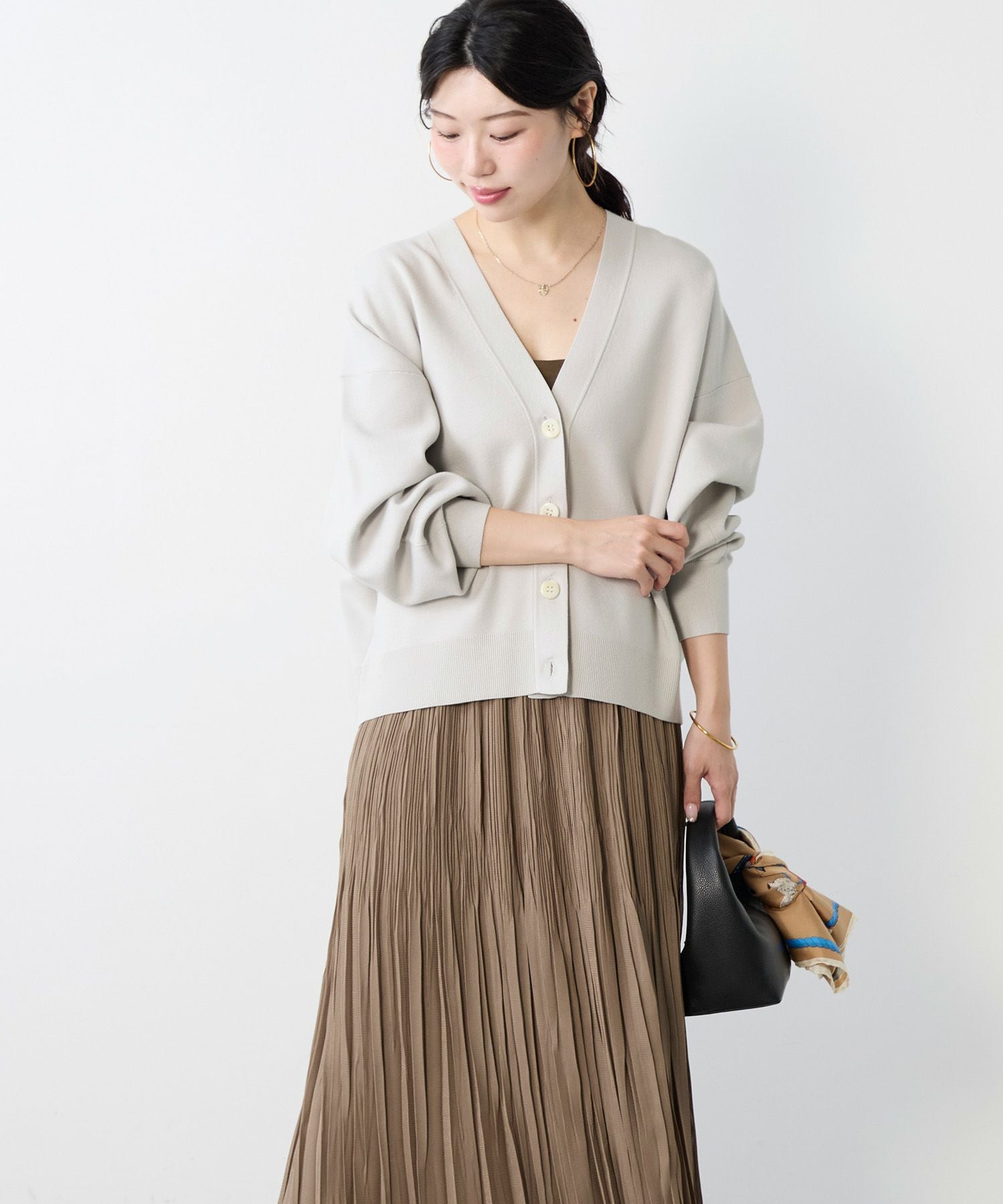 ミラノリブショートカーディガン | MICA&DEAL ONLINE STORE