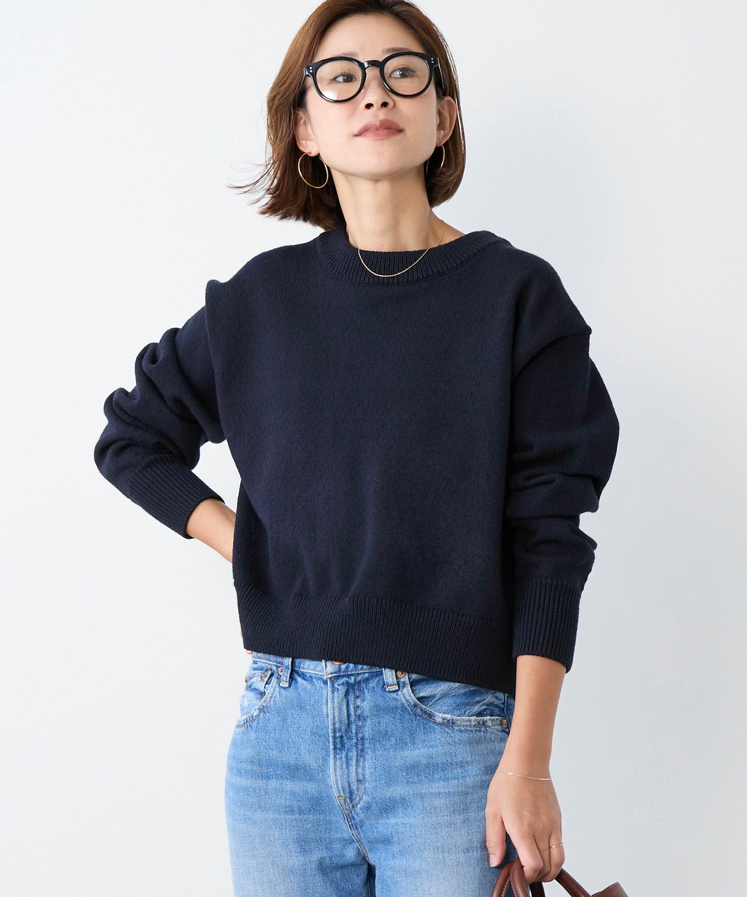ミックスヤーンニットプルオーバー | MICA&DEAL ONLINE STORE