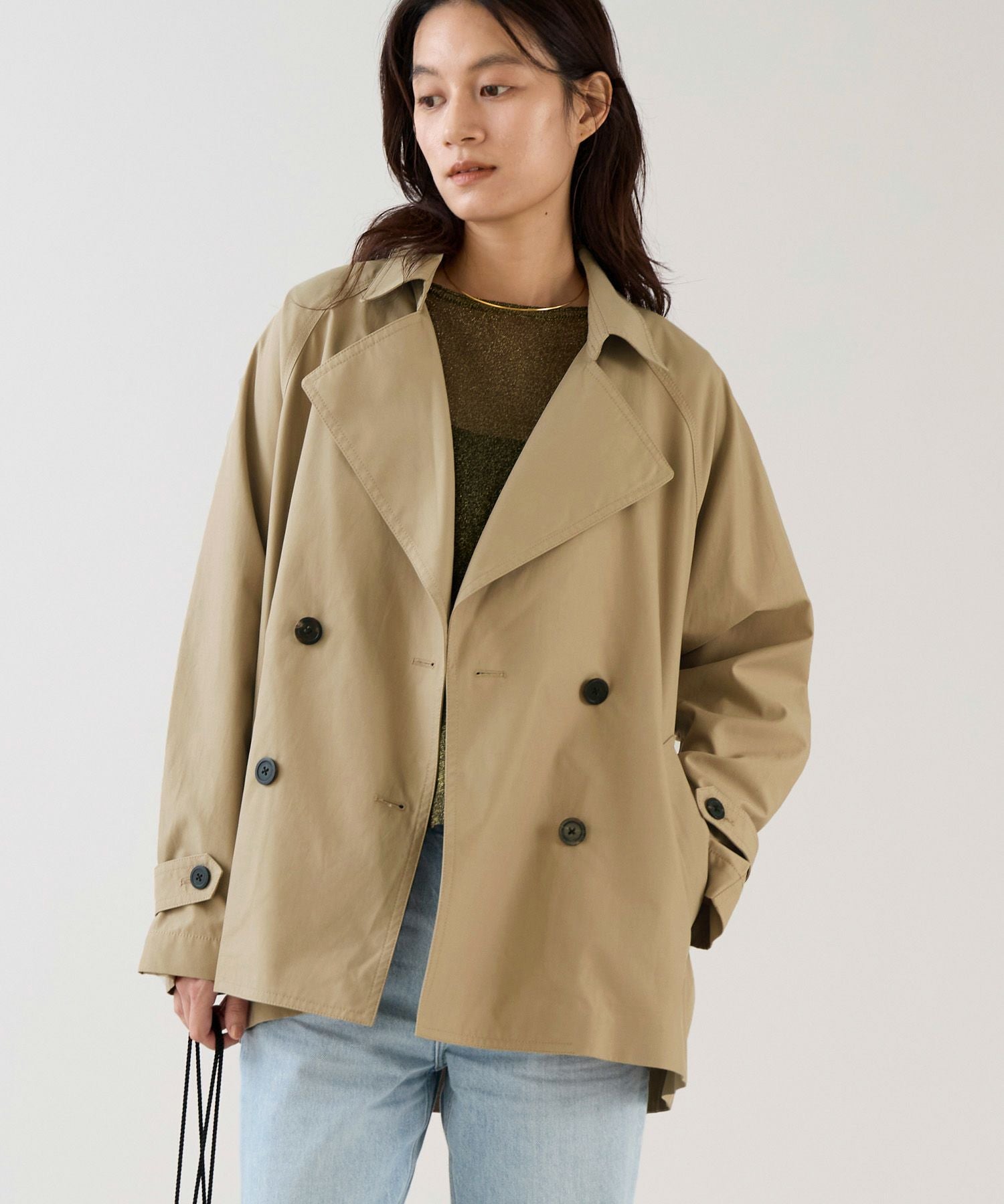 30%off]【marmors】raglan short trench coat | MICA&DEAL ONLINE STORE