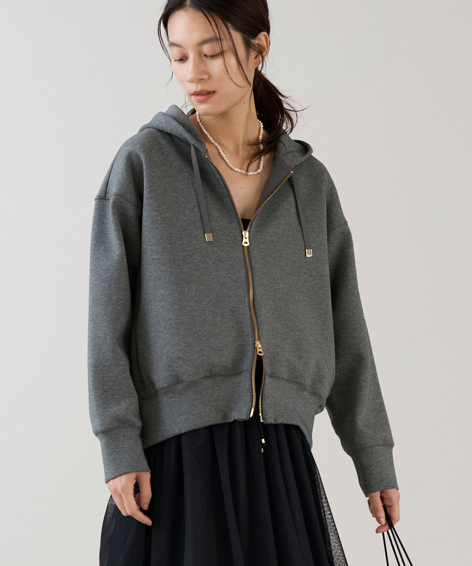 marmors】fukafuka zip parka | MICA&DEAL ONLINE STORE