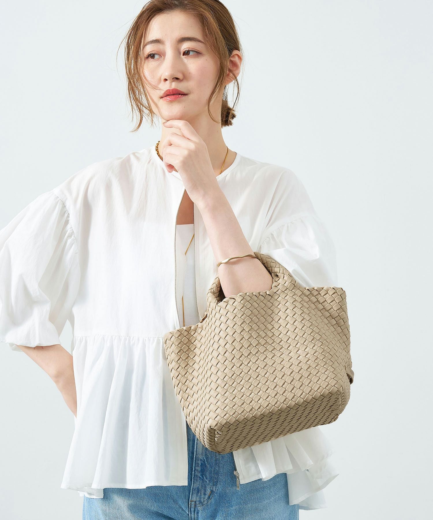NAGHEDI】スモールトートバッグ-St Barths Small Tote | MICA&DEAL