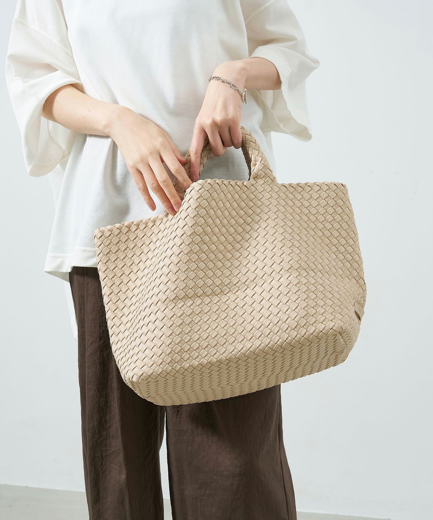 NAGHEDI】トートバッグ-St Barths Medium Tote | MICA&DEAL ONLINE STORE