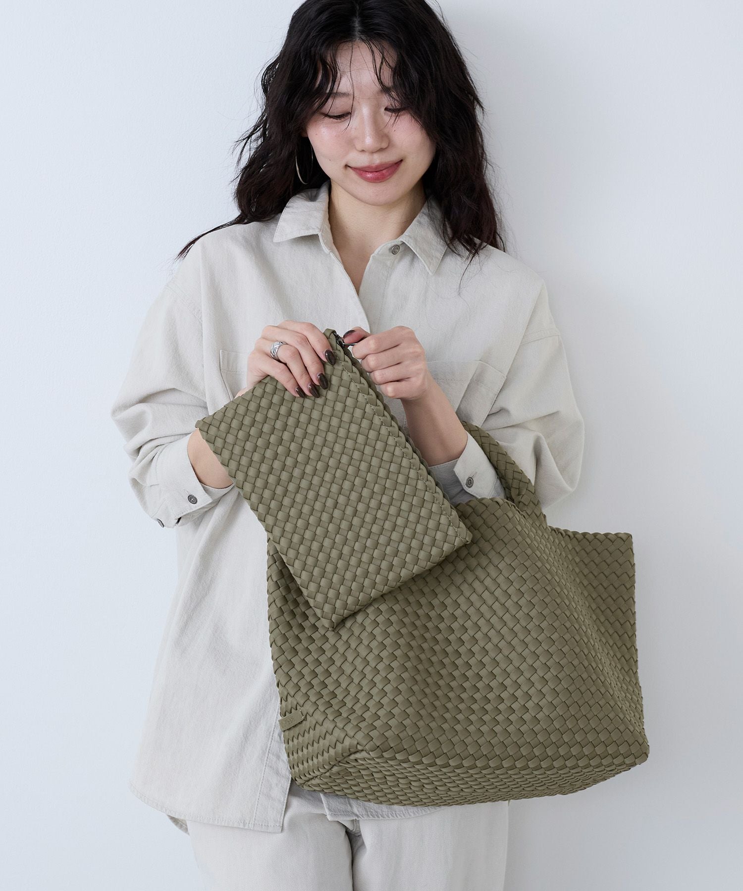 NAGHEDI】トートバッグ-St Barths Medium Tote | MICA&DEAL ONLINE STORE