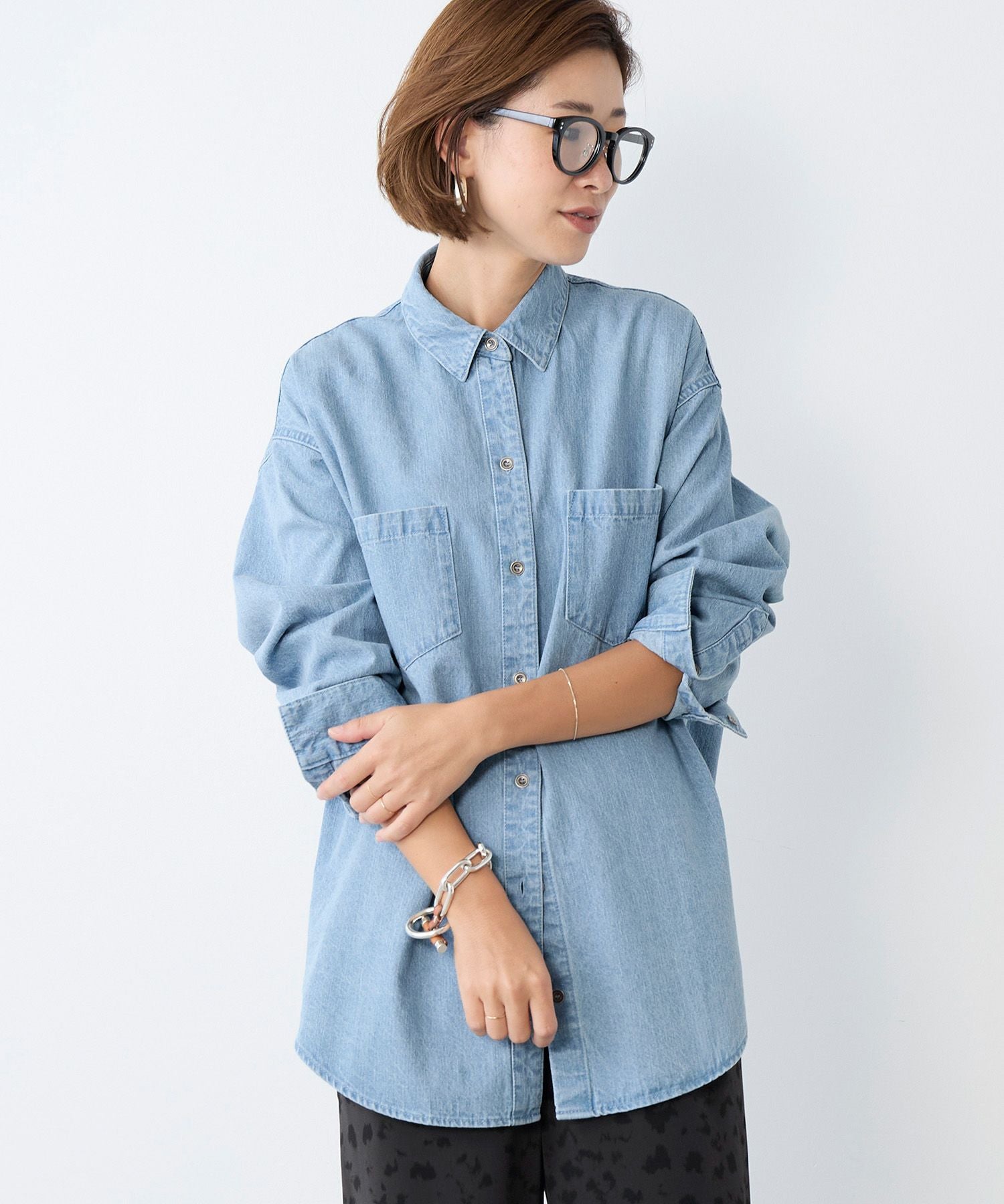 ブリーチデニムシャツ | MICA&DEAL ONLINE STORE