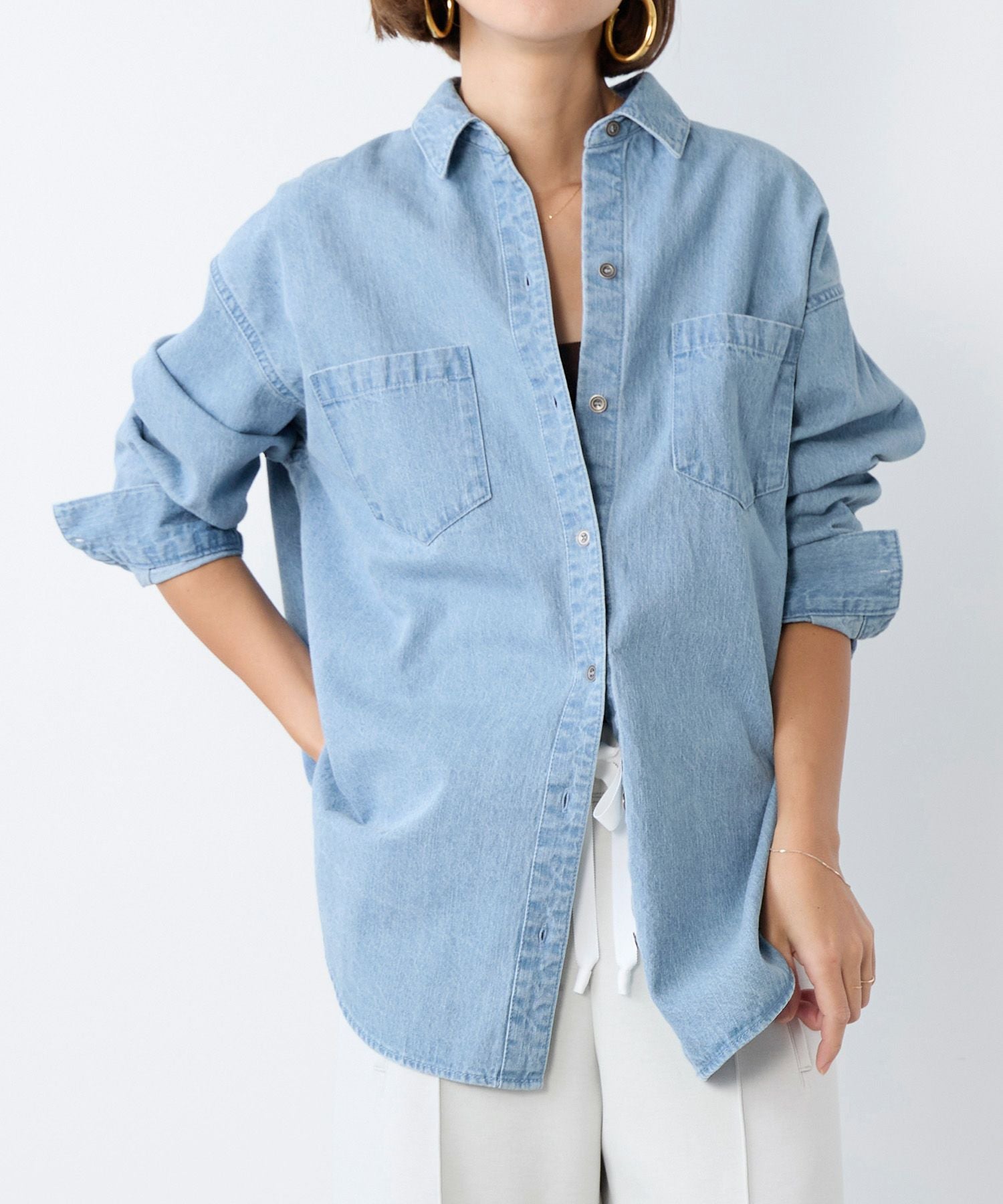 ブリーチデニムシャツ | MICA&DEAL ONLINE STORE