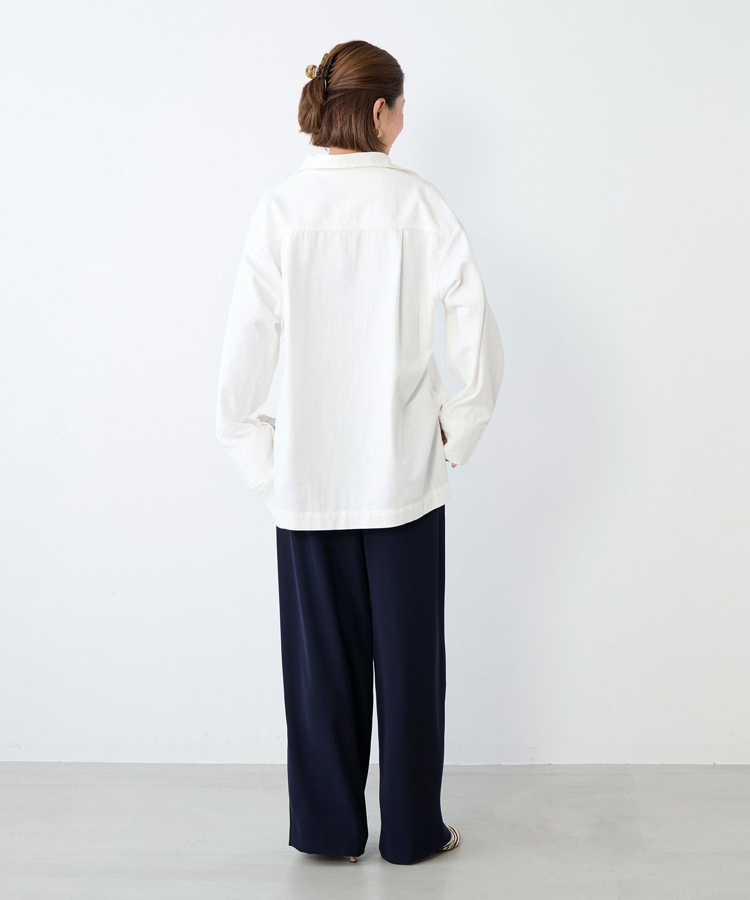 レースアップデニムブラウス | MICA&DEAL ONLINE STORE