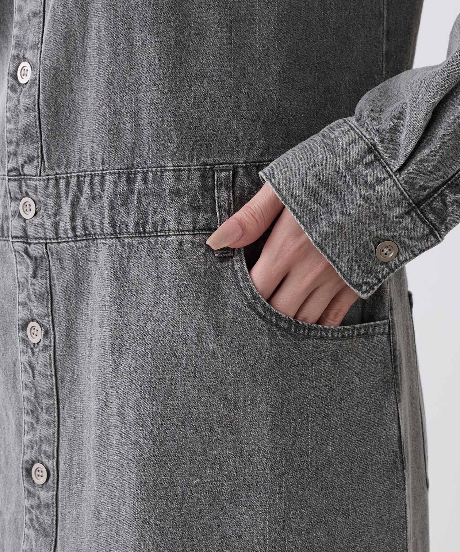 WEB限定カラーあり】デニムワンピース | MICA&DEAL ONLINE STORE WEB限定カラーあり】デニムワンピース | MICA&DEAL ONLINE STORE