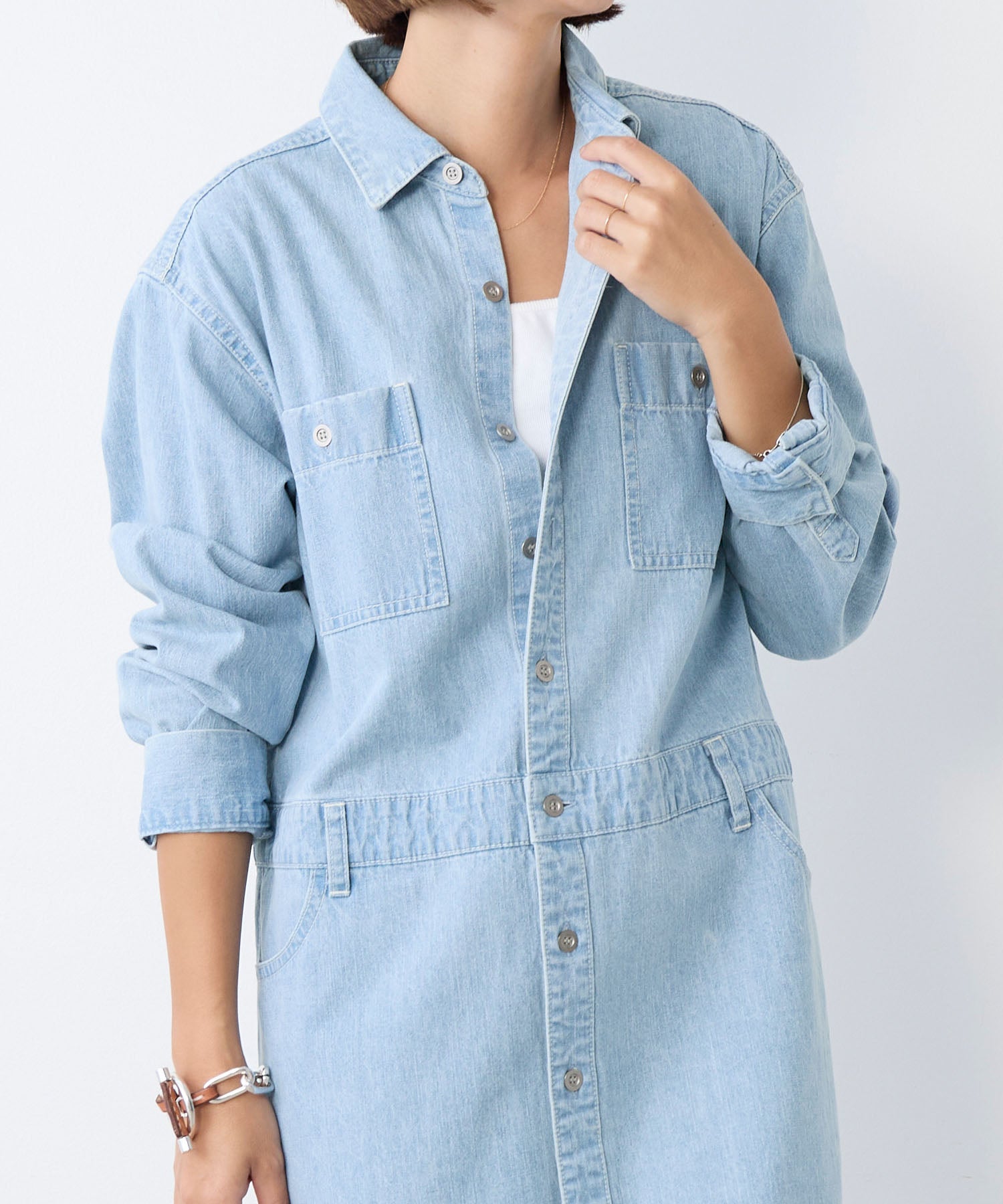 新品・53,900円☆JUDY ジュディ/レース合わせデニムワンピース WEB限定カラーあり】デニムワンピース | MICA&DEAL ONLINE STORE
