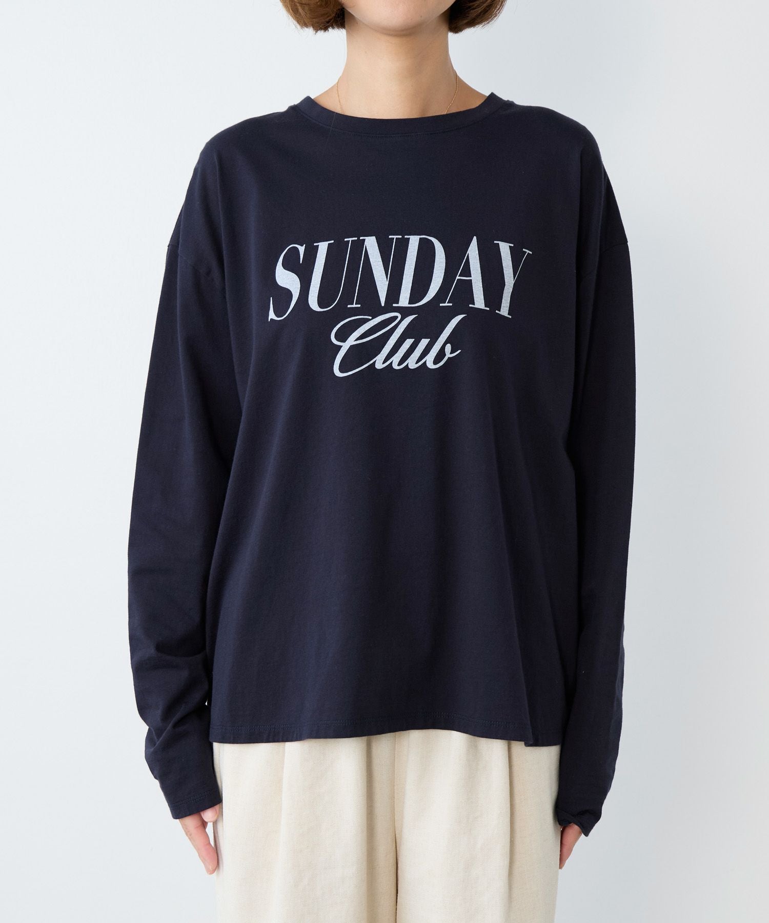 Sunday jog club サンデージョグクラブ 長袖Tシャツ L 接触冷感-