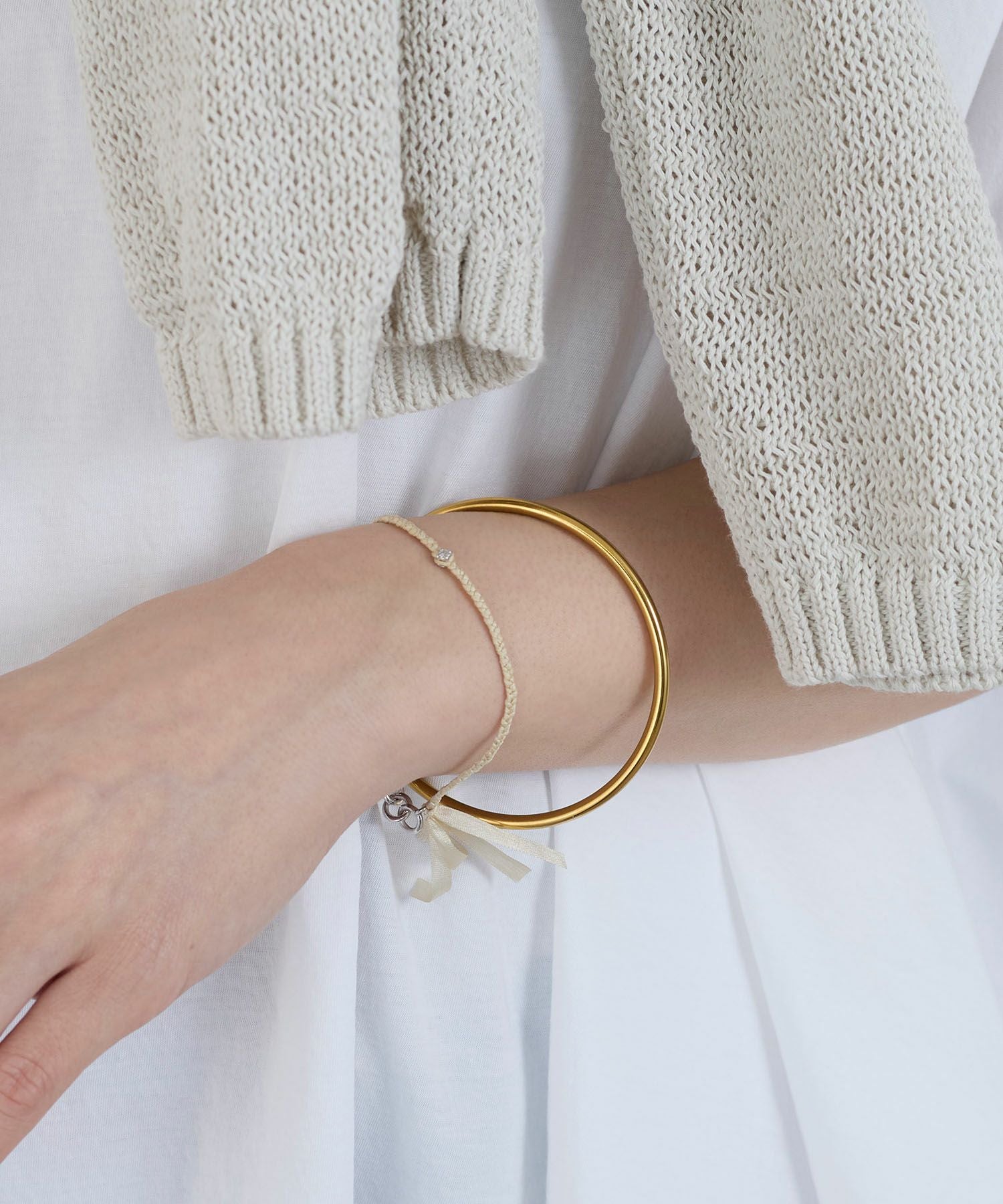 PLOW】ブレスレット-Pure Silk Bracelet 1Dia | MICA&DEAL ONLINE STORE