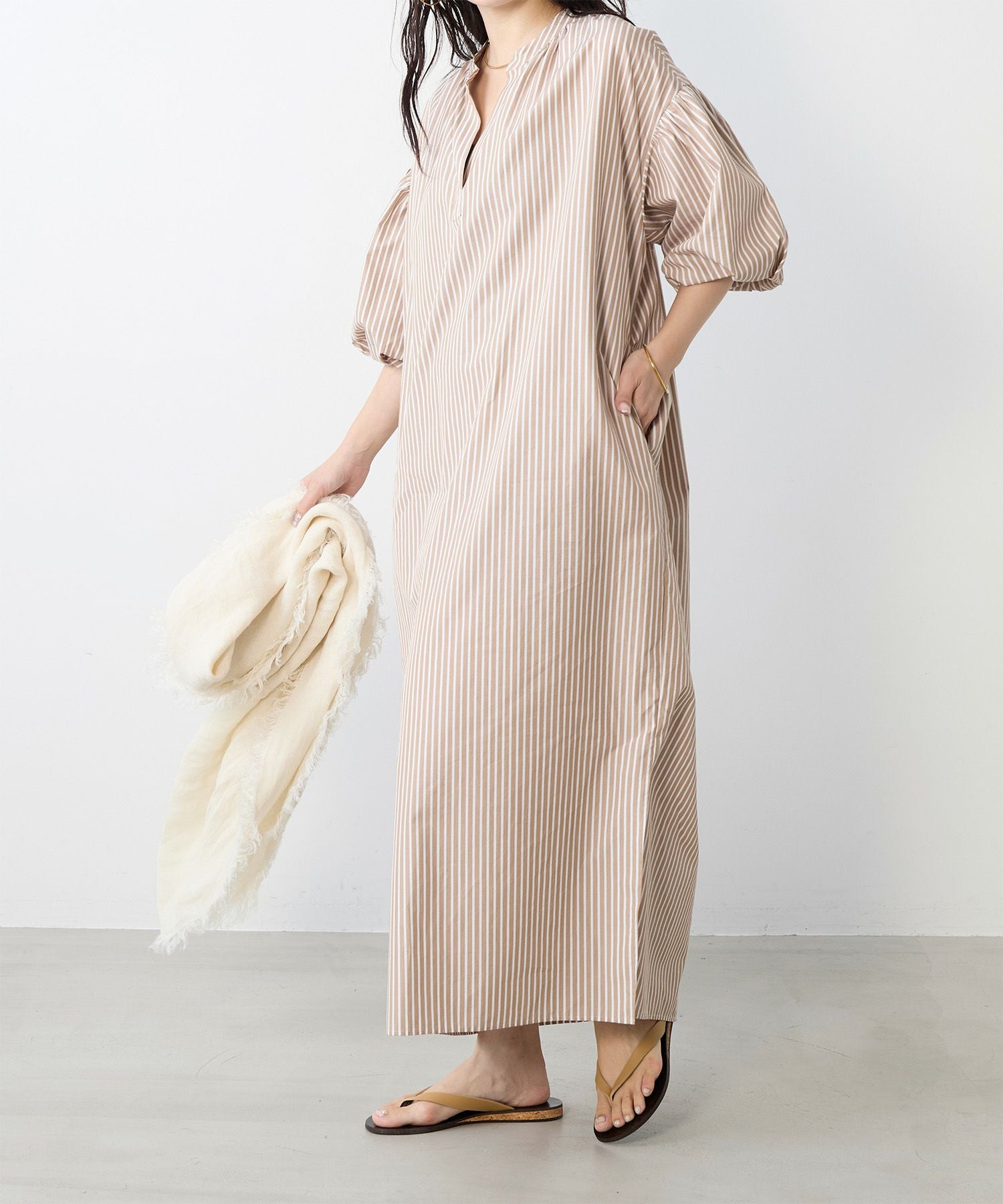 ASAUCE MELER】リネンガーゼストール | MICA&DEAL ONLINE STORE