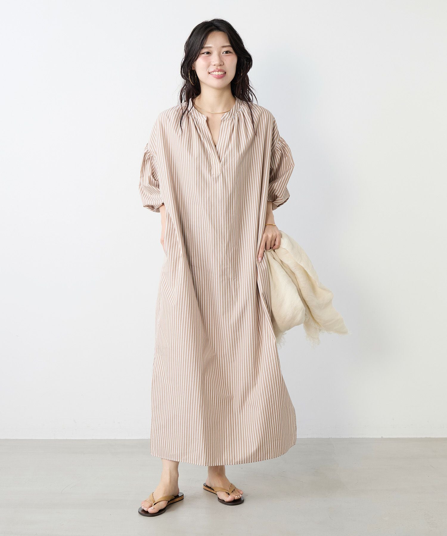 ASAUCE MELER】リネンガーゼストール | MICA&DEAL ONLINE STORE