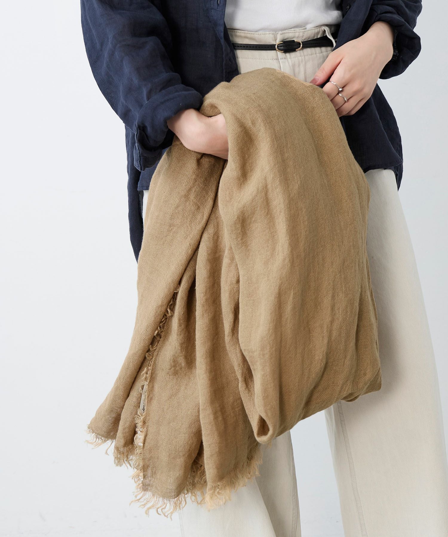 ASAUCE MELER】リネンガーゼストール | MICA&DEAL ONLINE STORE