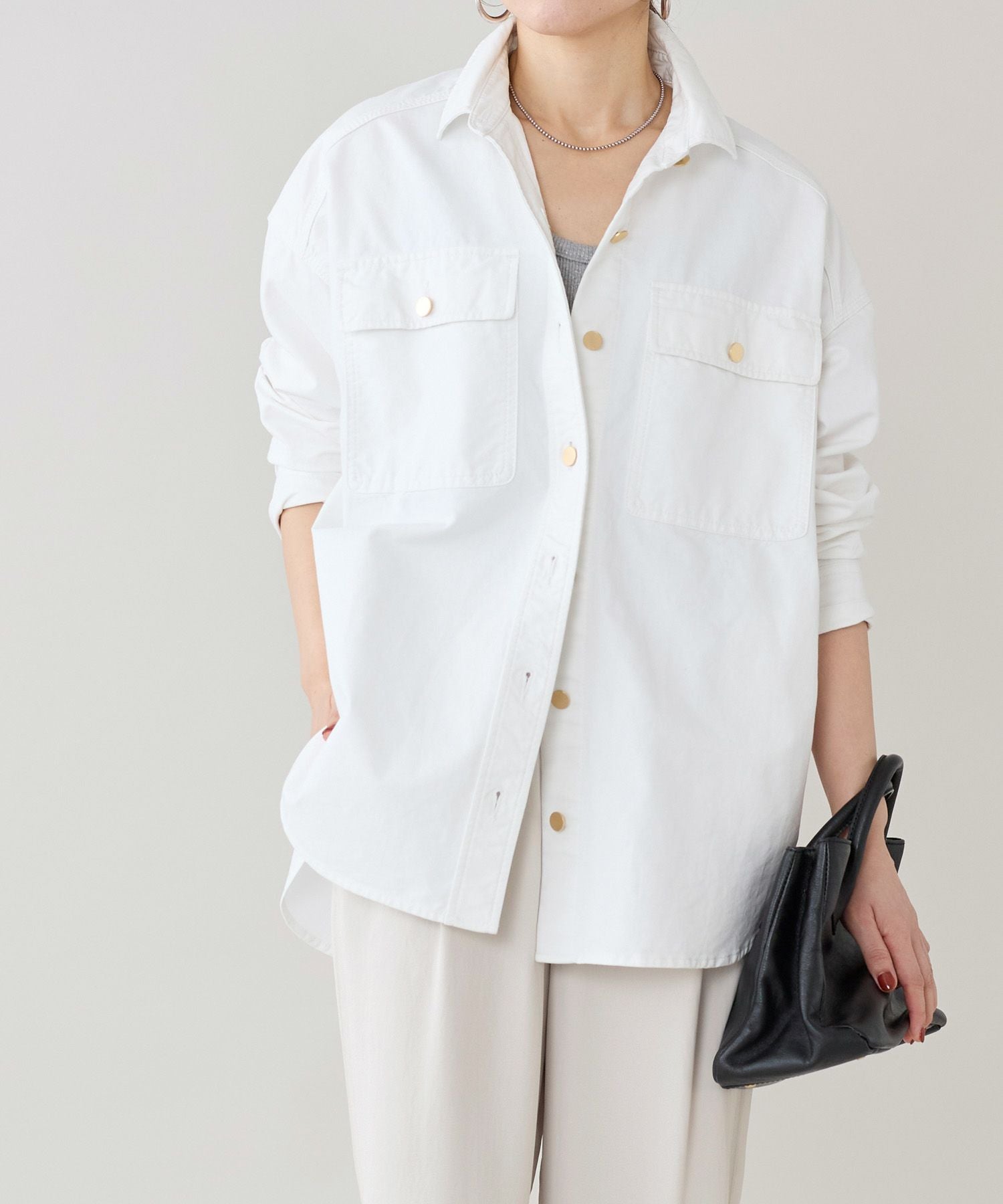marmors】loose shirt | MICA&DEAL ONLINE STORE