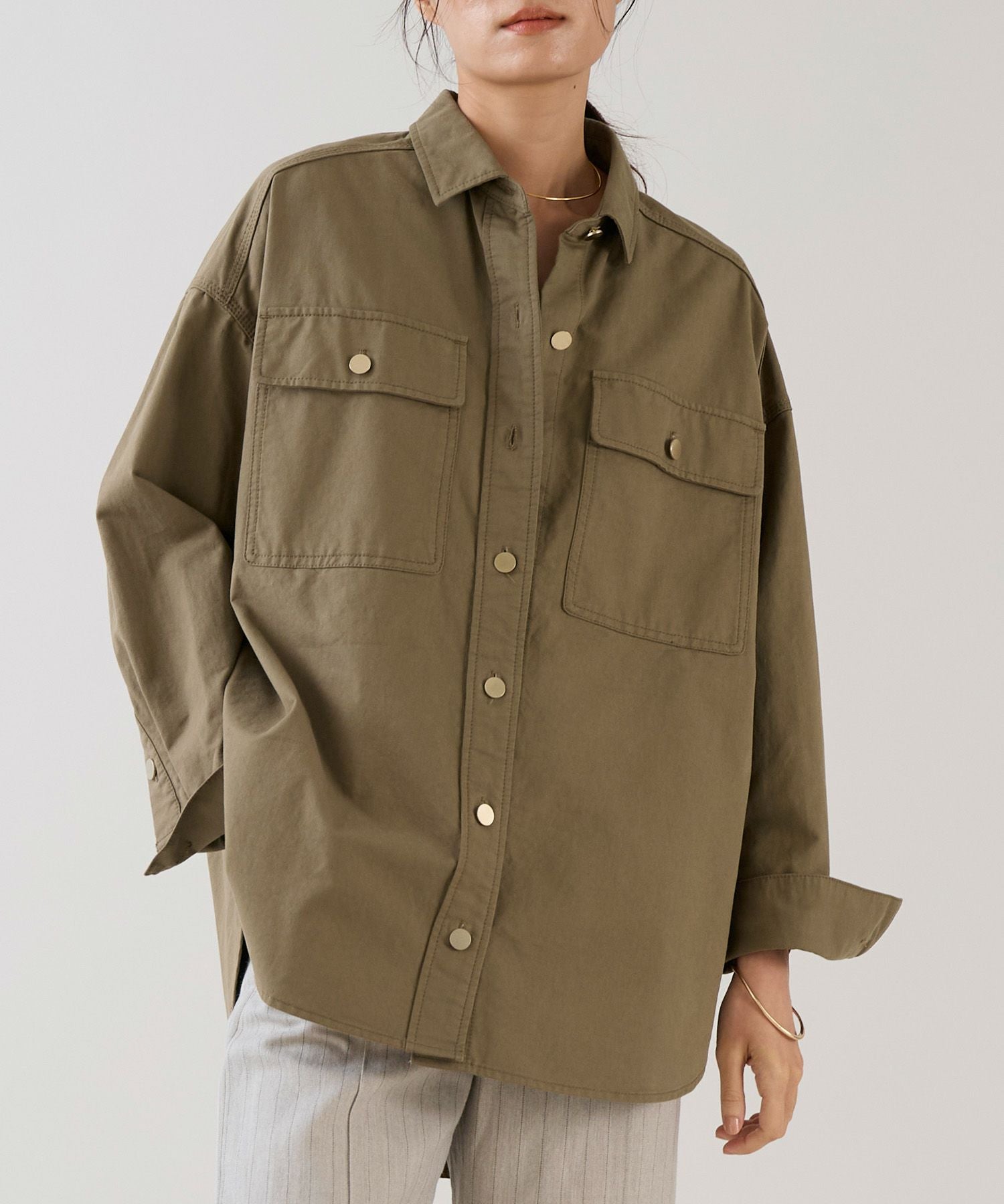 marmors】loose shirt | MICA&DEAL ONLINE STORE