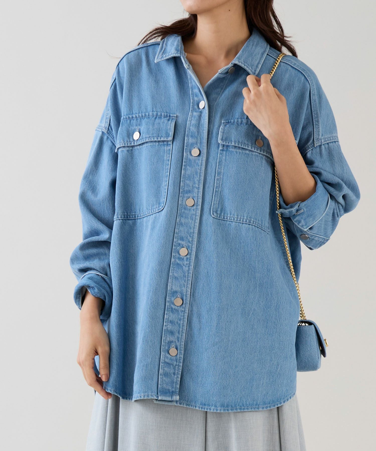 marmors】loose shirt | MICA&DEAL ONLINE STORE