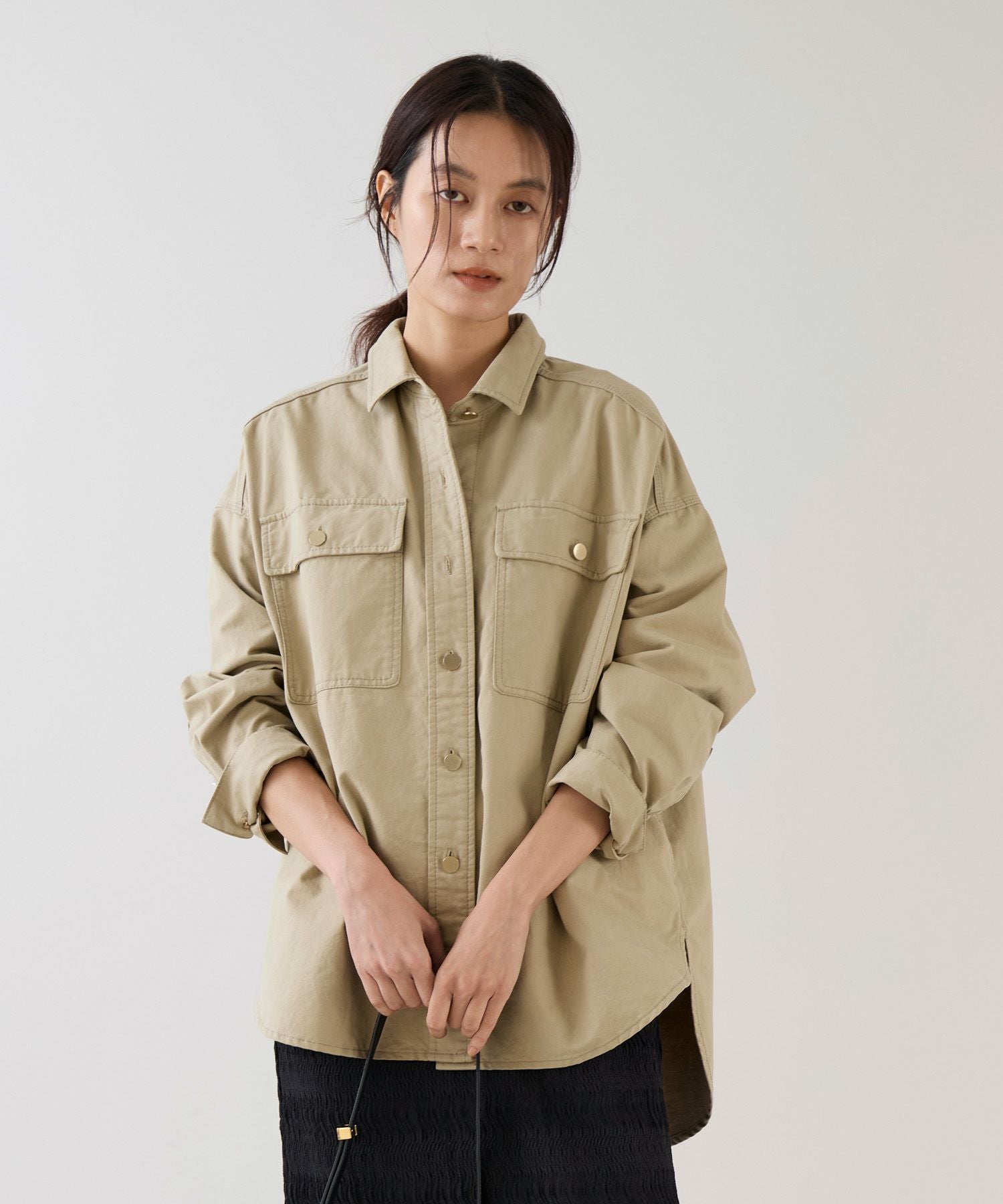 marmors】loose shirt | MICA&DEAL ONLINE STORE