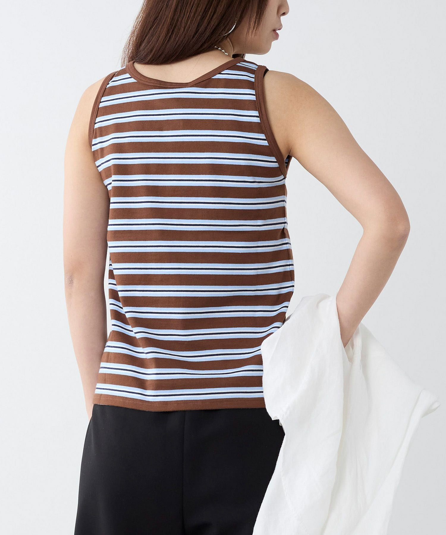Le minor】ボーダータンクトップ-JOLIE | MICA&DEAL ONLINE STORE