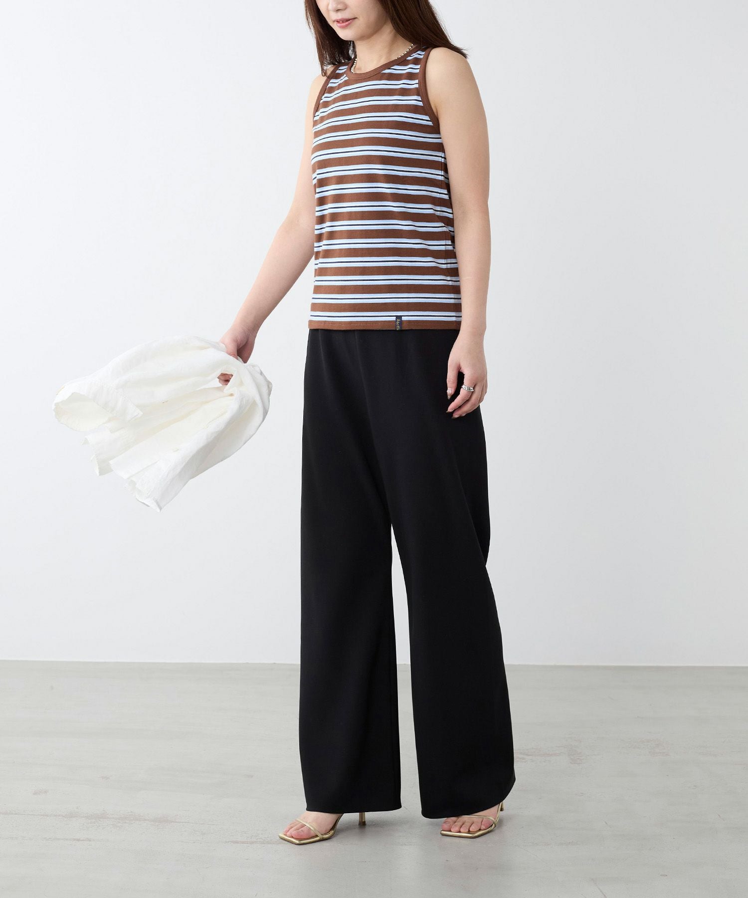 Le minor】ボーダータンクトップ-JOLIE | MICA&DEAL ONLINE STORE