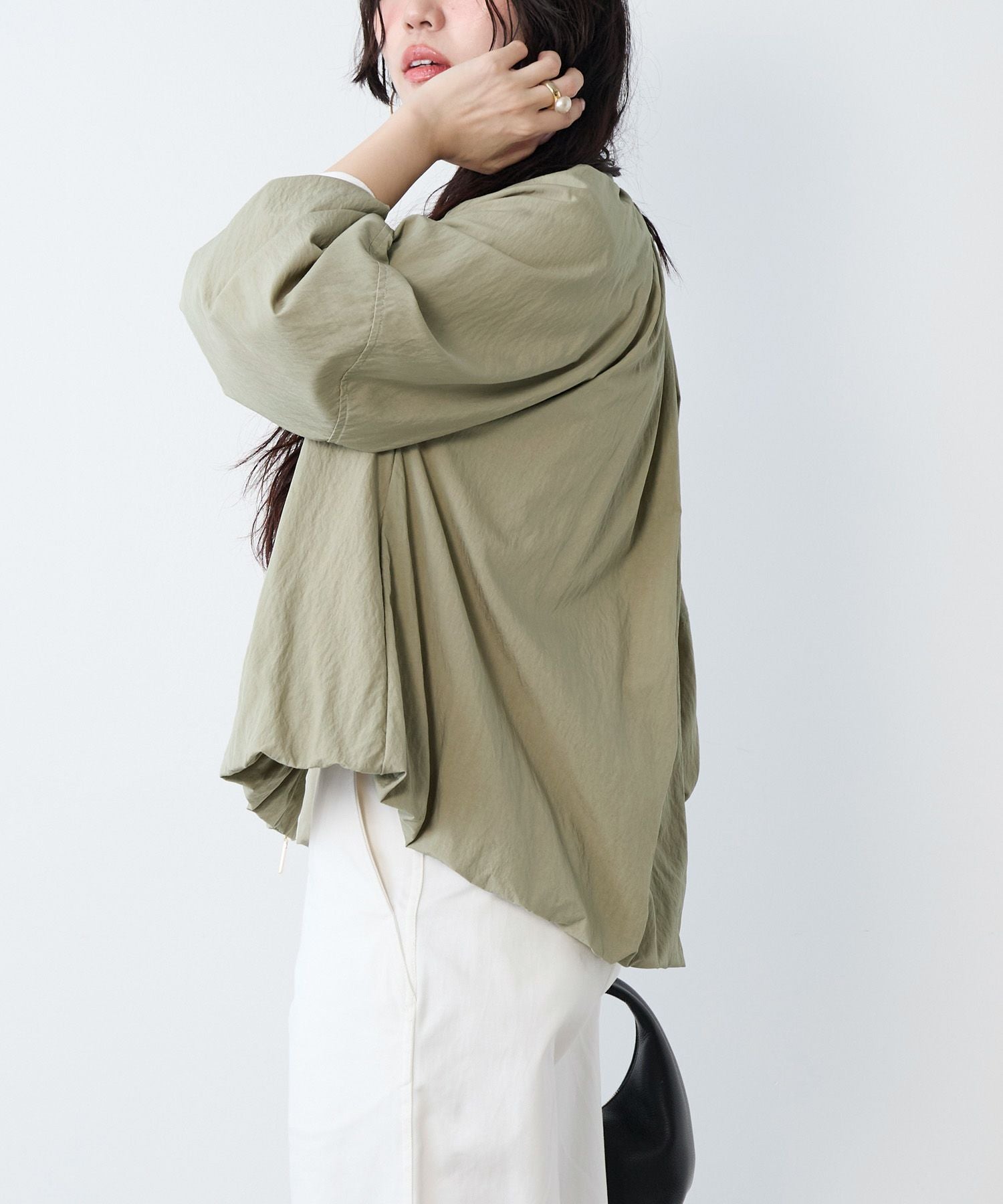 ヘムバルーンナイロンブルゾン | MICA&DEAL ONLINE STORE