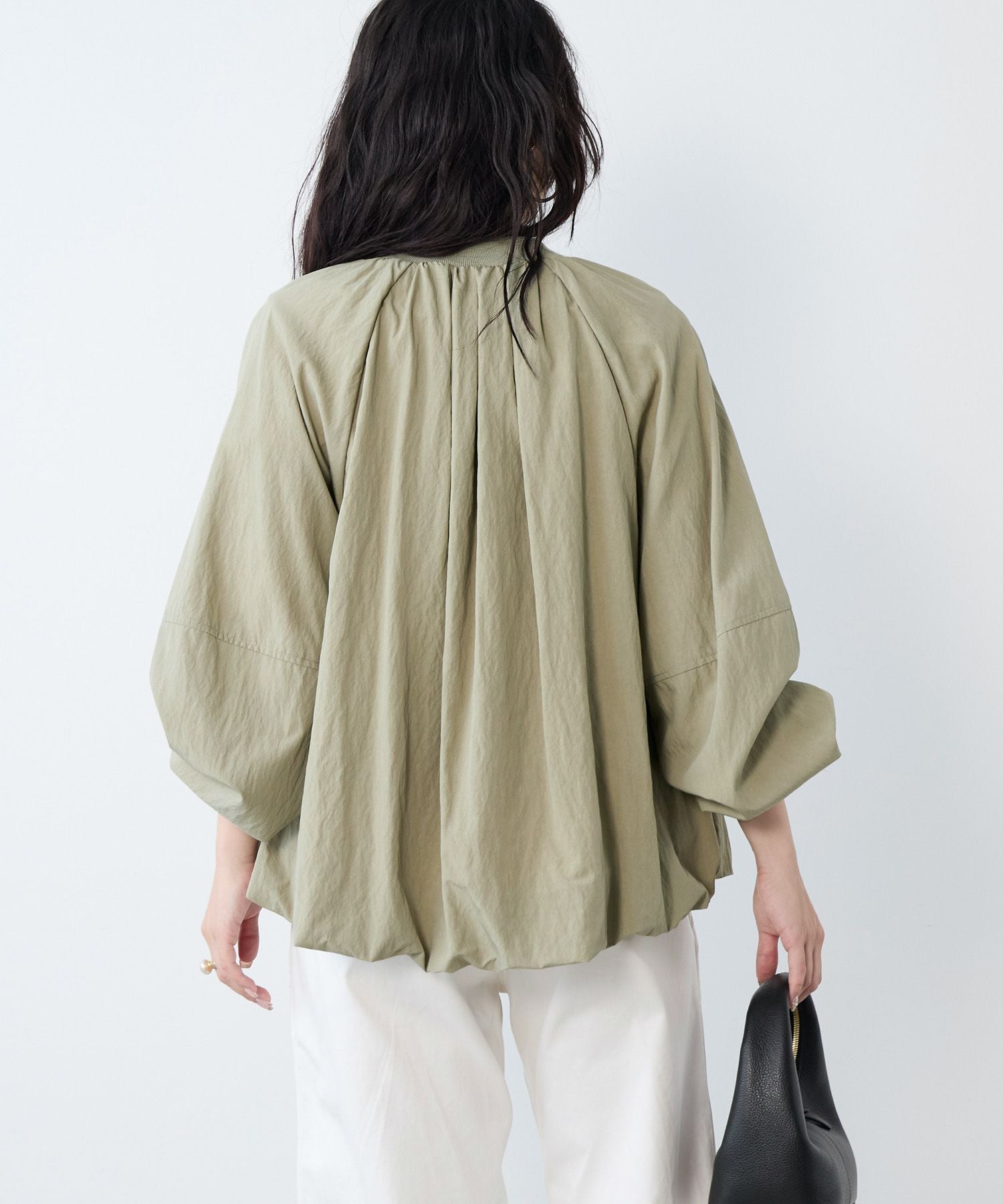 ヘムバルーンナイロンブルゾン | MICA&DEAL ONLINE STORE