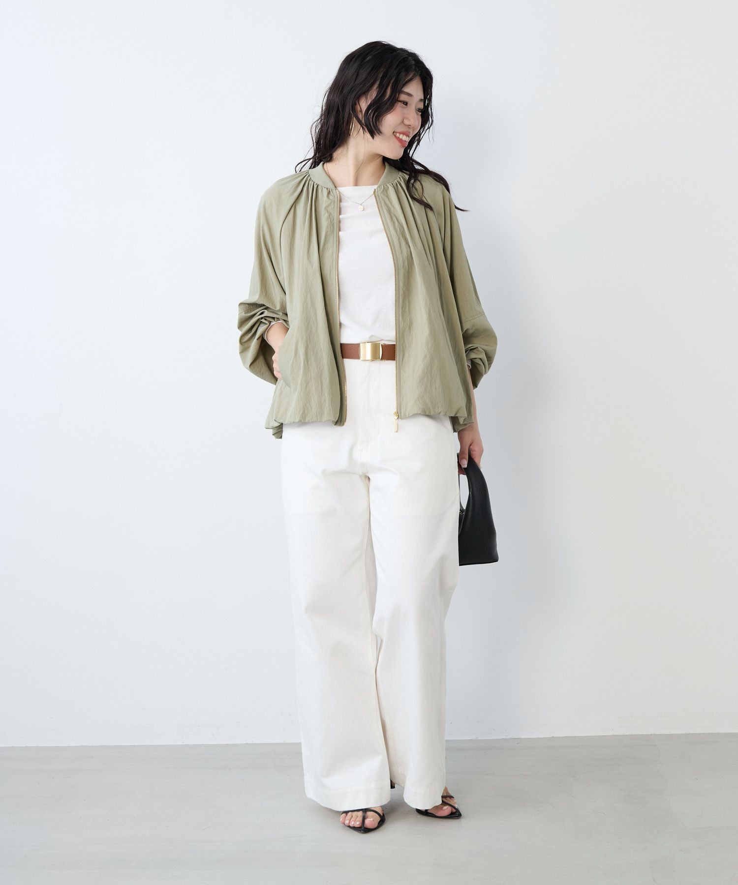 ヘムバルーンナイロンブルゾン | MICA&DEAL ONLINE STORE