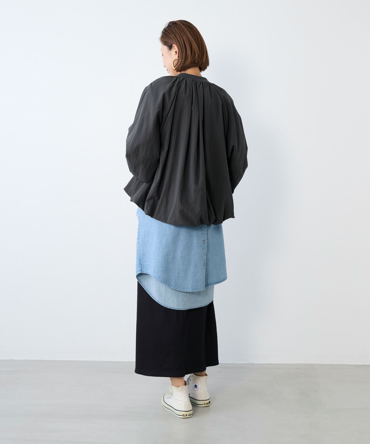 ヘムバルーンナイロンブルゾン | MICA&DEAL ONLINE STORE