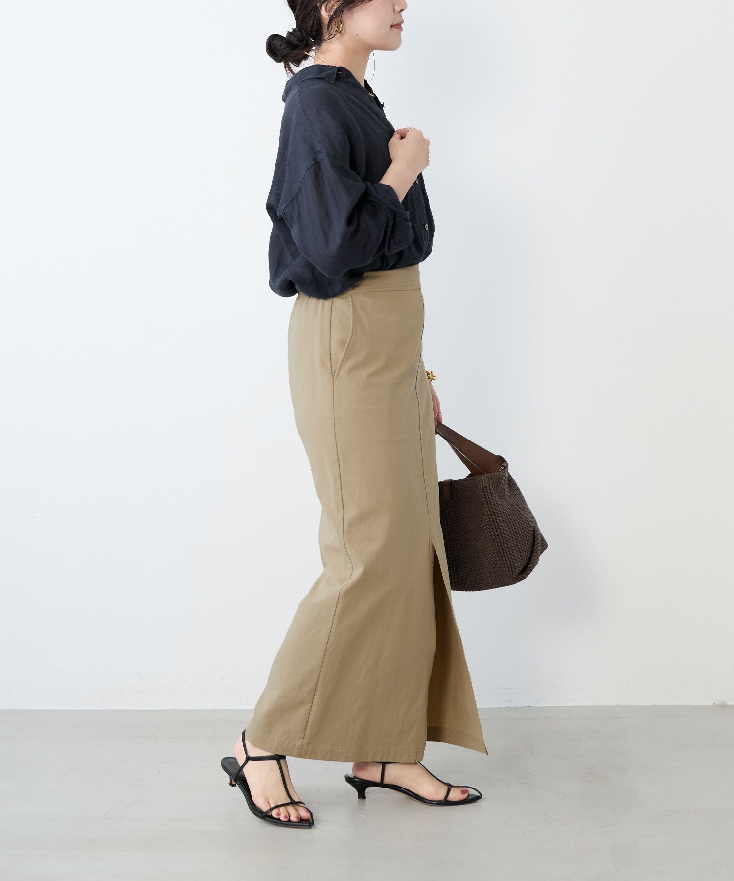 sacra コットンチノタイトスカート38 コットンチノタイトスカート | MICA&DEAL ONLINE STORE