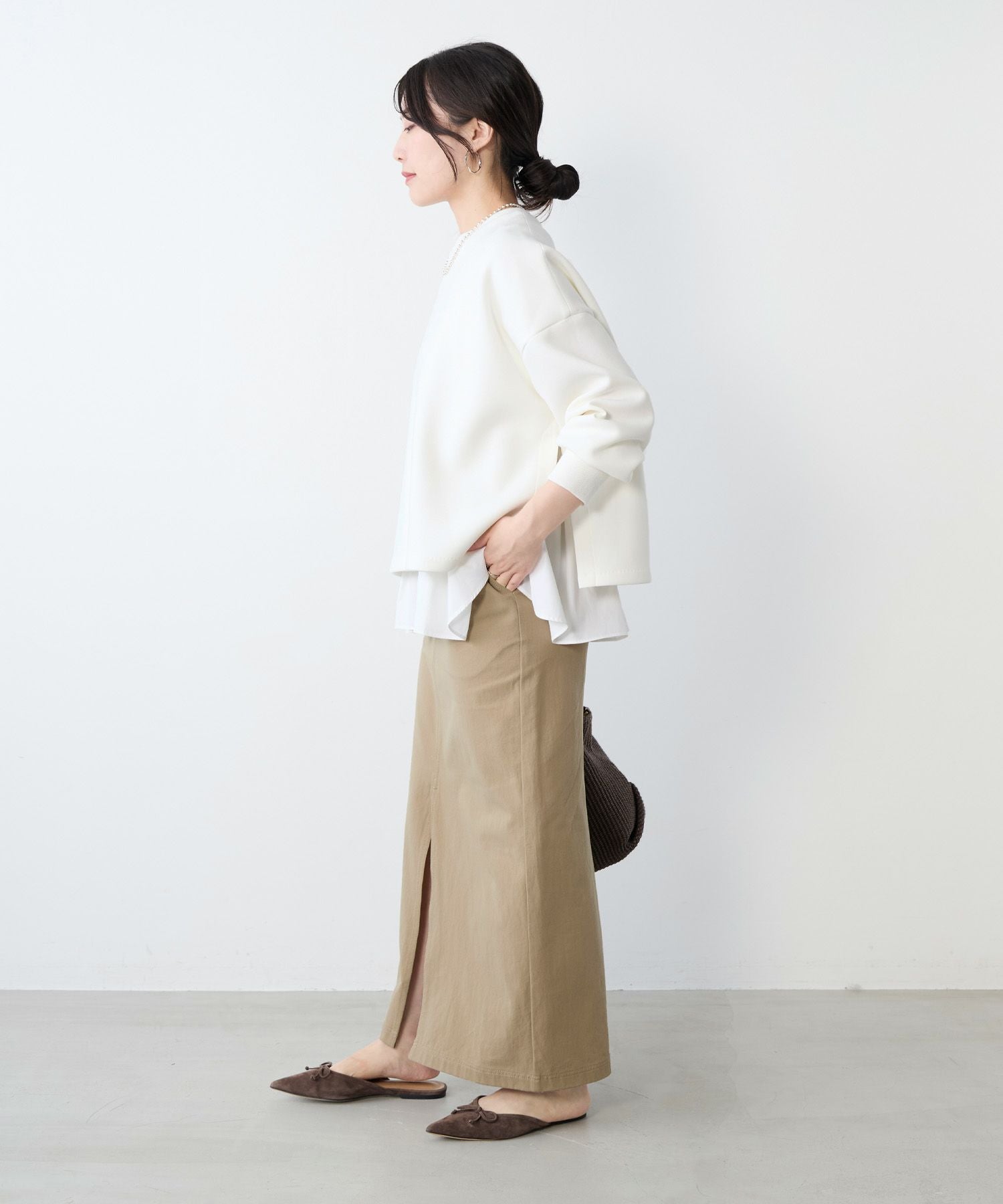 30%off]コットンチノタイトスカート | MICA&DEAL ONLINE STORE