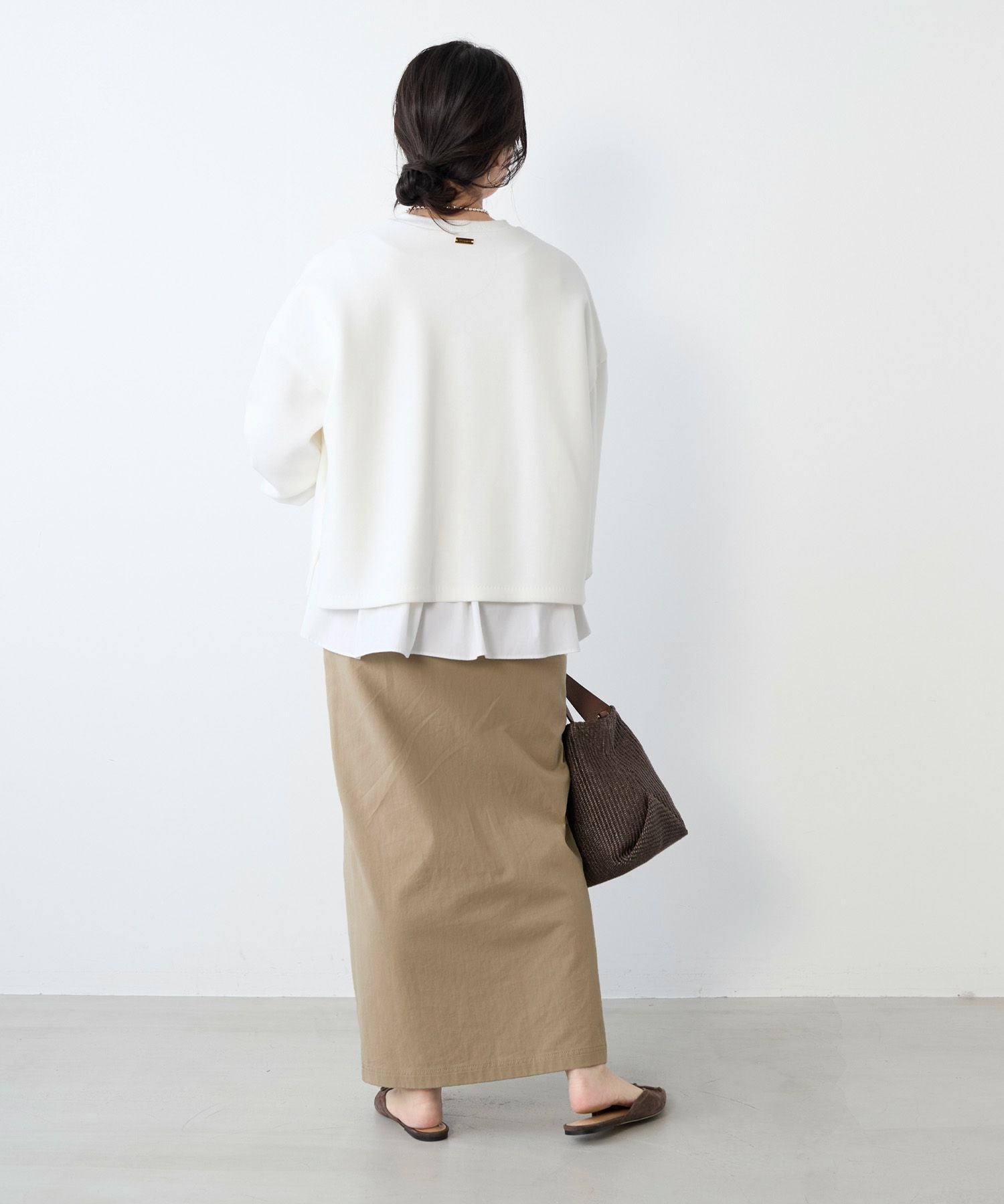 コットンチノタイトスカート | MICA&DEAL ONLINE STORE