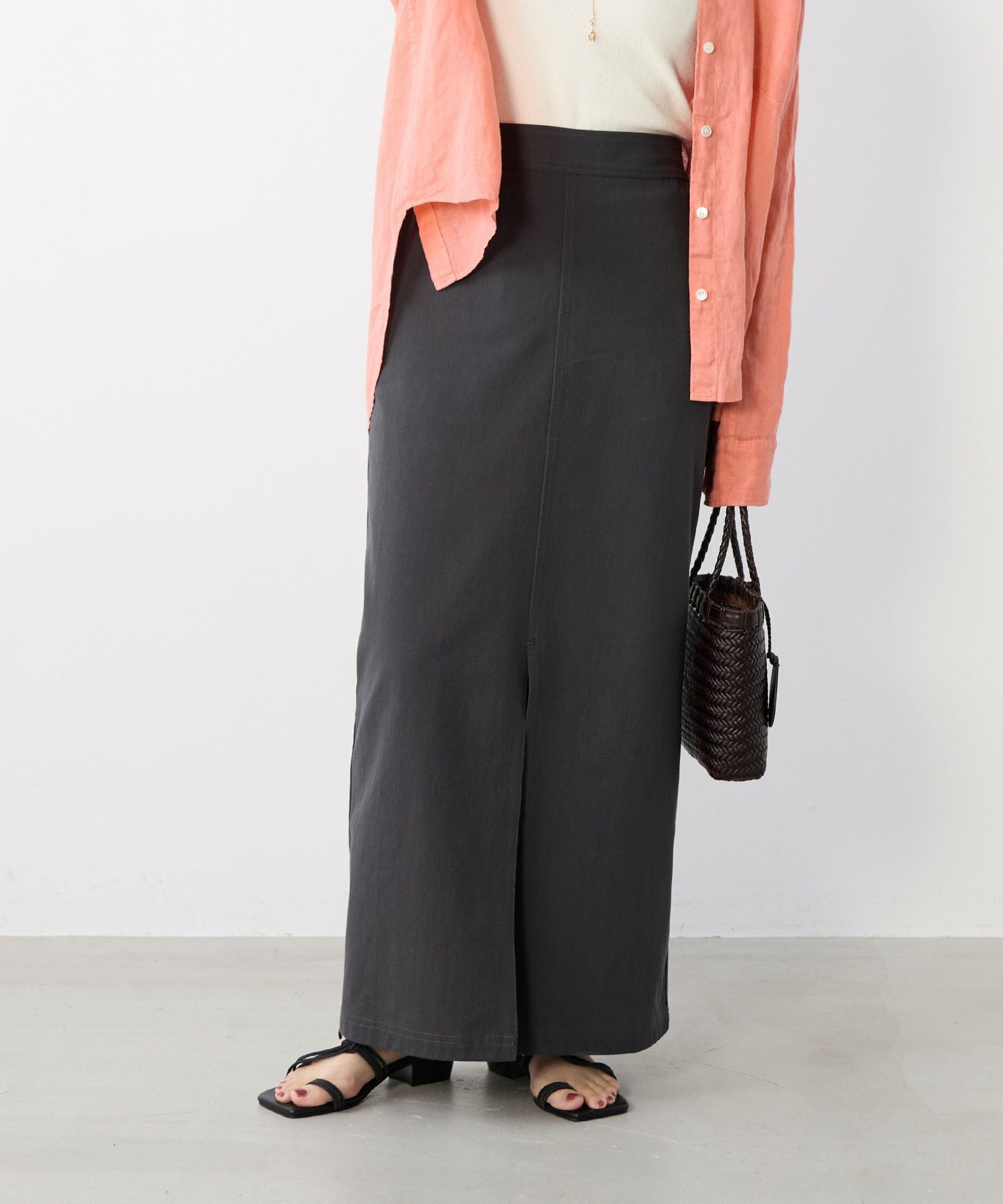TIME SALE 40%off]コットンチノタイトスカート | MICA&DEAL ONLINE STORE
