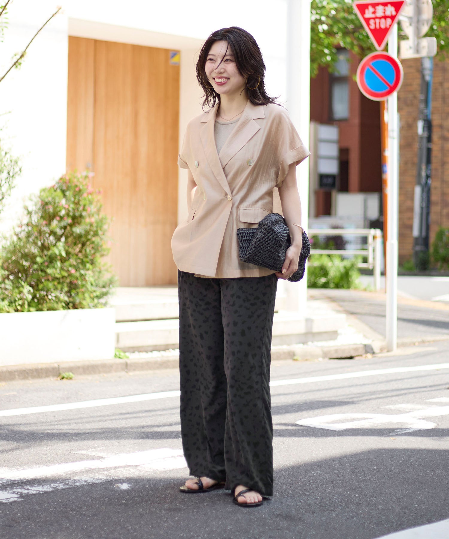 30%off]アソートプリントセミワイドパンツ | MICA&DEAL ONLINE STORE