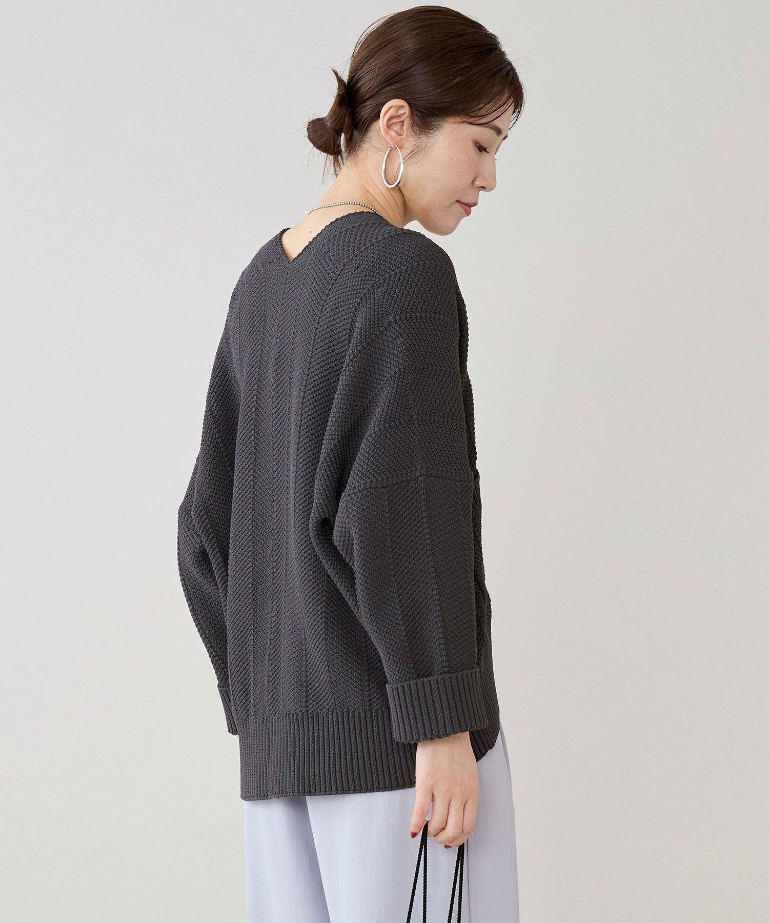 marmors】herringbone knit cardigan | MICA&DEAL ONLINE STORE